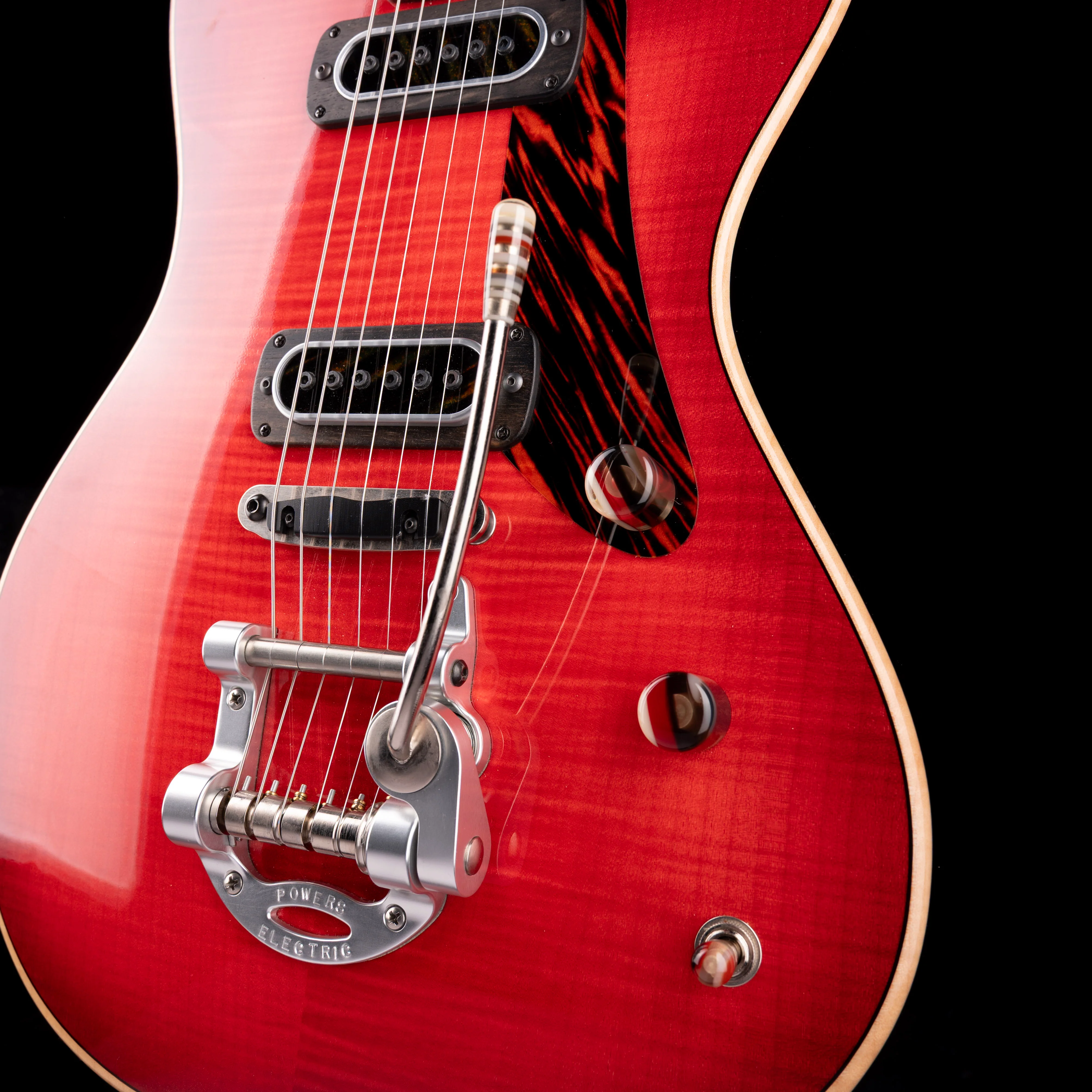Used 2023 Powers Electric A-Type Select Cosmo Red with Soft Case - Image 5