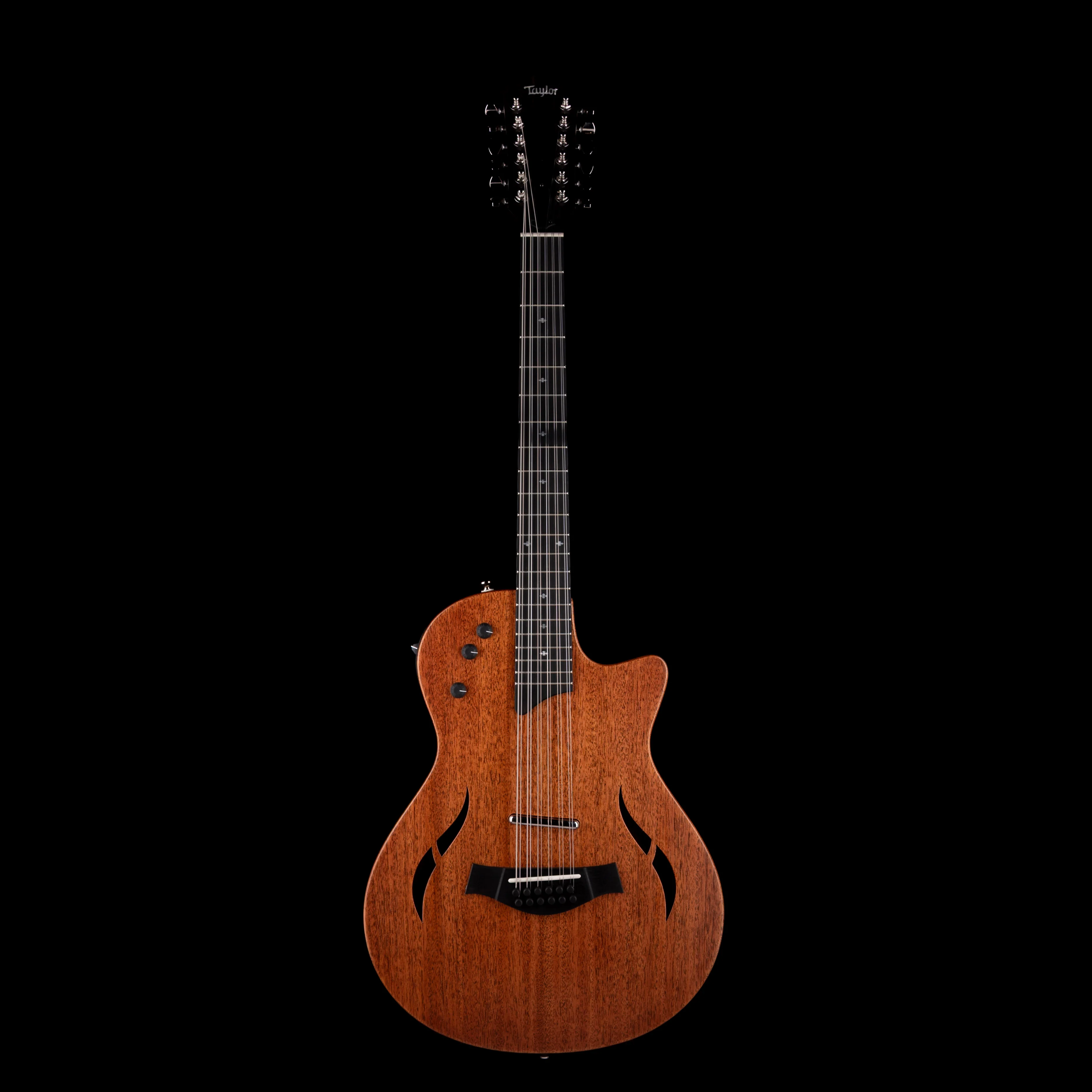 Used 2023 Taylor T5z-12 Classic 12-String Acoustic-Electric Guitar Tropical Mahogany With Gig Bag - Image 2