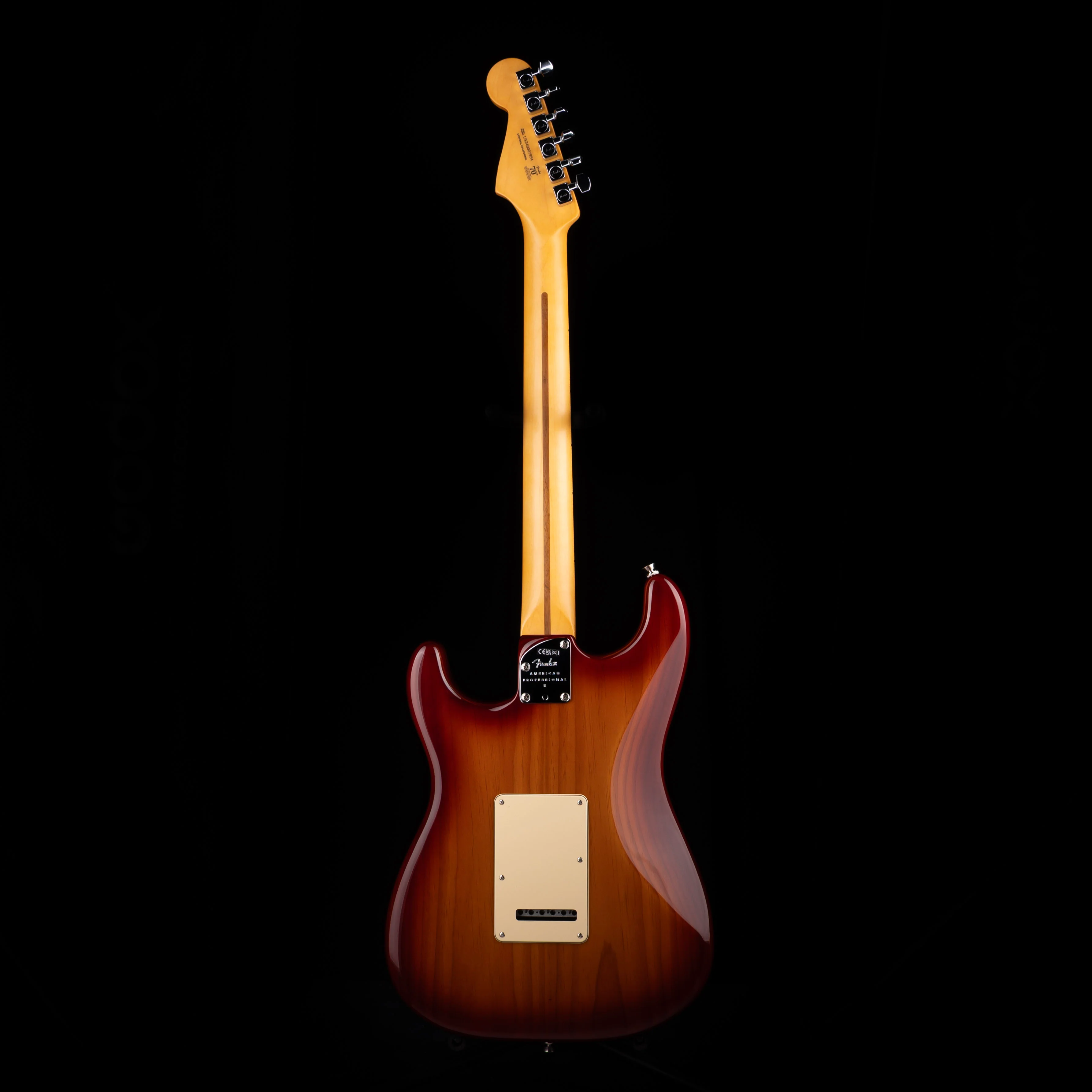 Used 2024 Fender American Professional II Stratocaster Sienna Sunburst with OHSC - Image 7