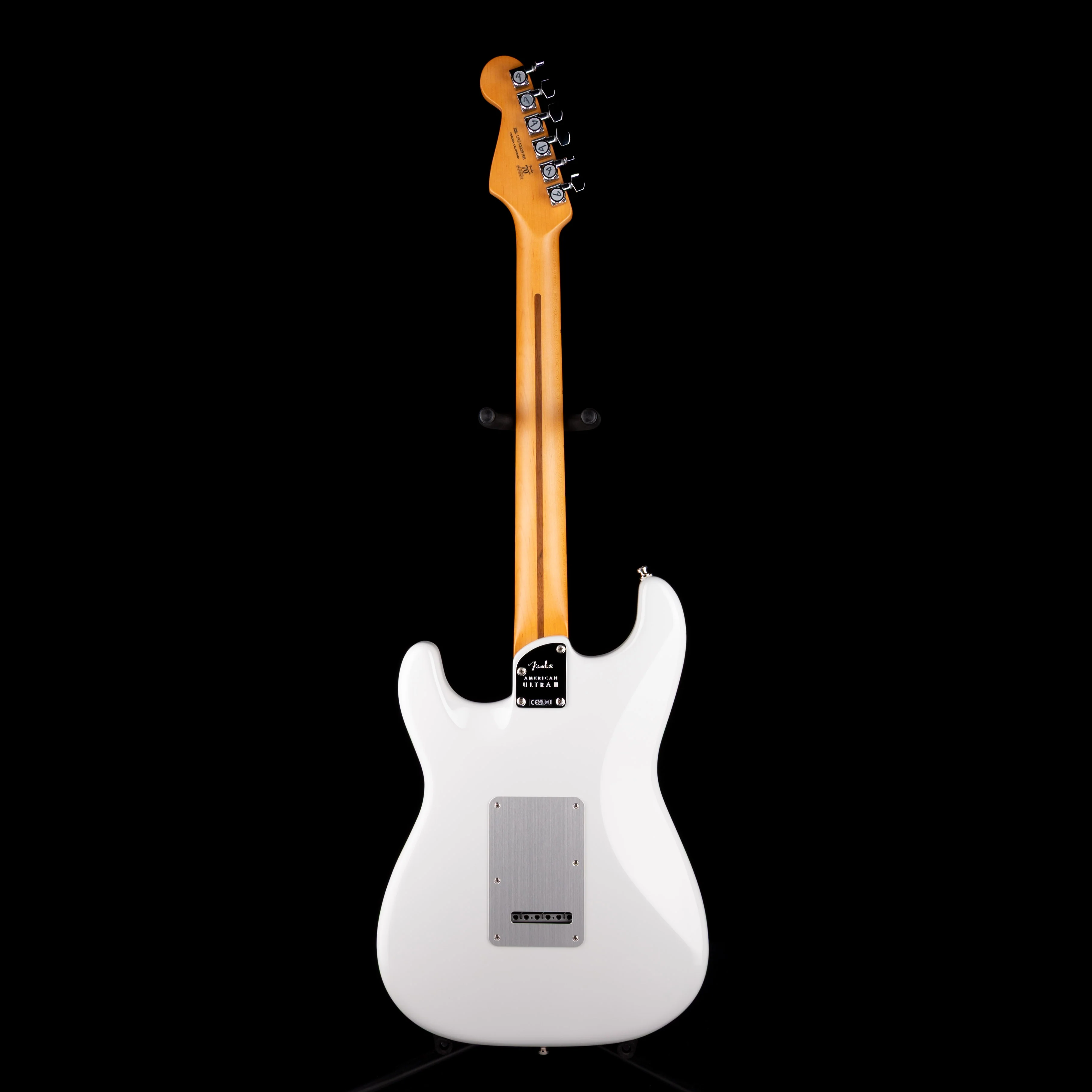 Used 2024 Fender American Ultra II Stratocaster Avalanche with OHSC - Image 10