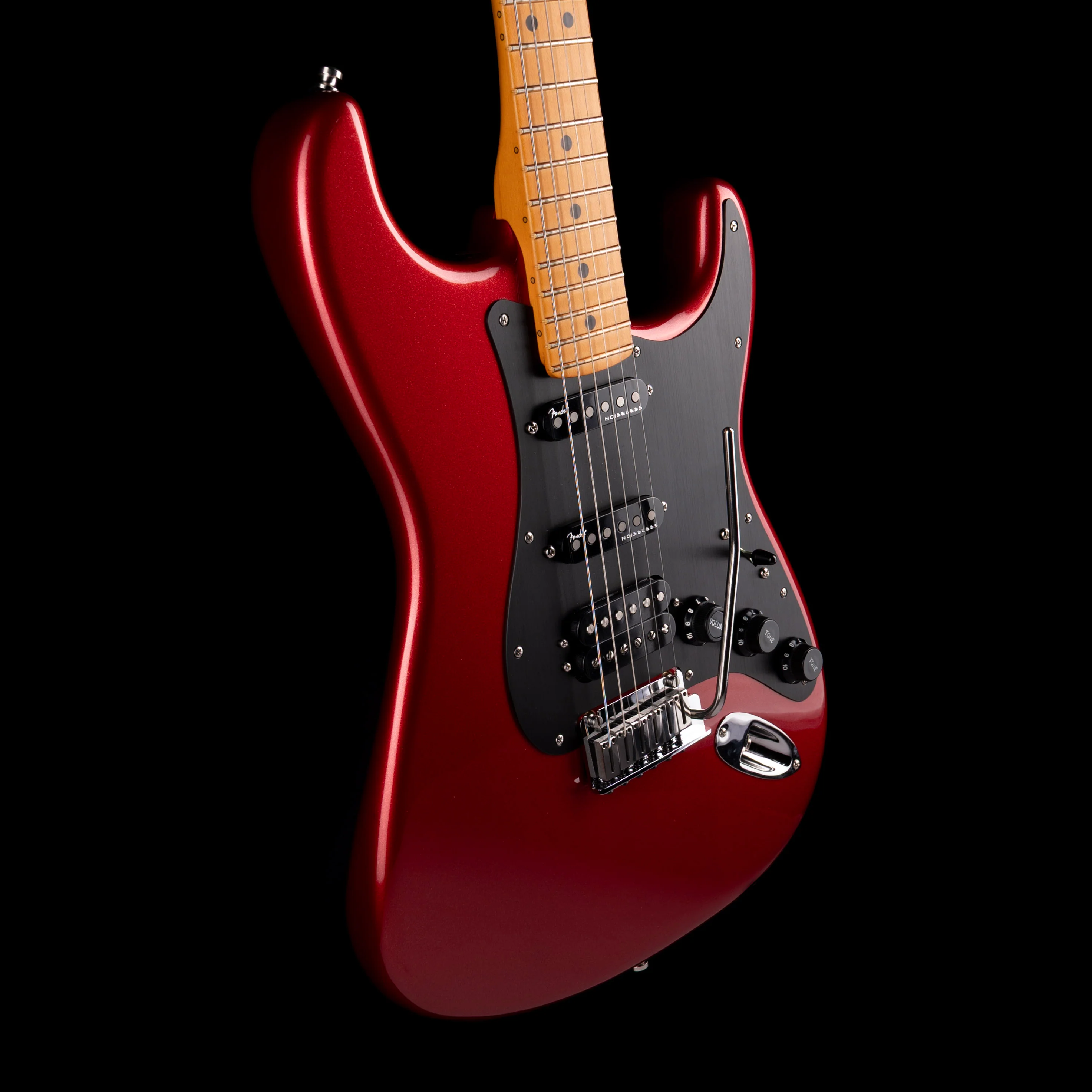Used 2024 Fender American Ultra II Stratocaster HSS Sinister Red with OHSC - Image 6