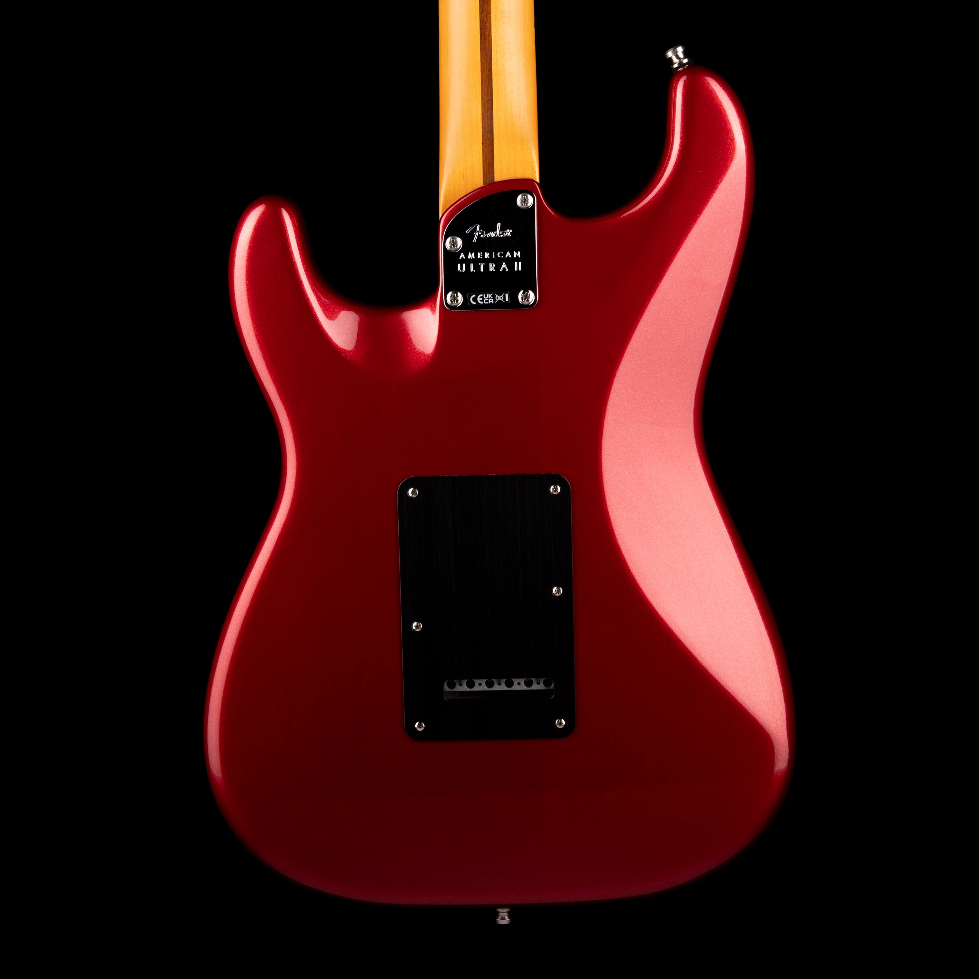 Used 2024 Fender American Ultra II Stratocaster HSS Sinister Red with OHSC - Image 8