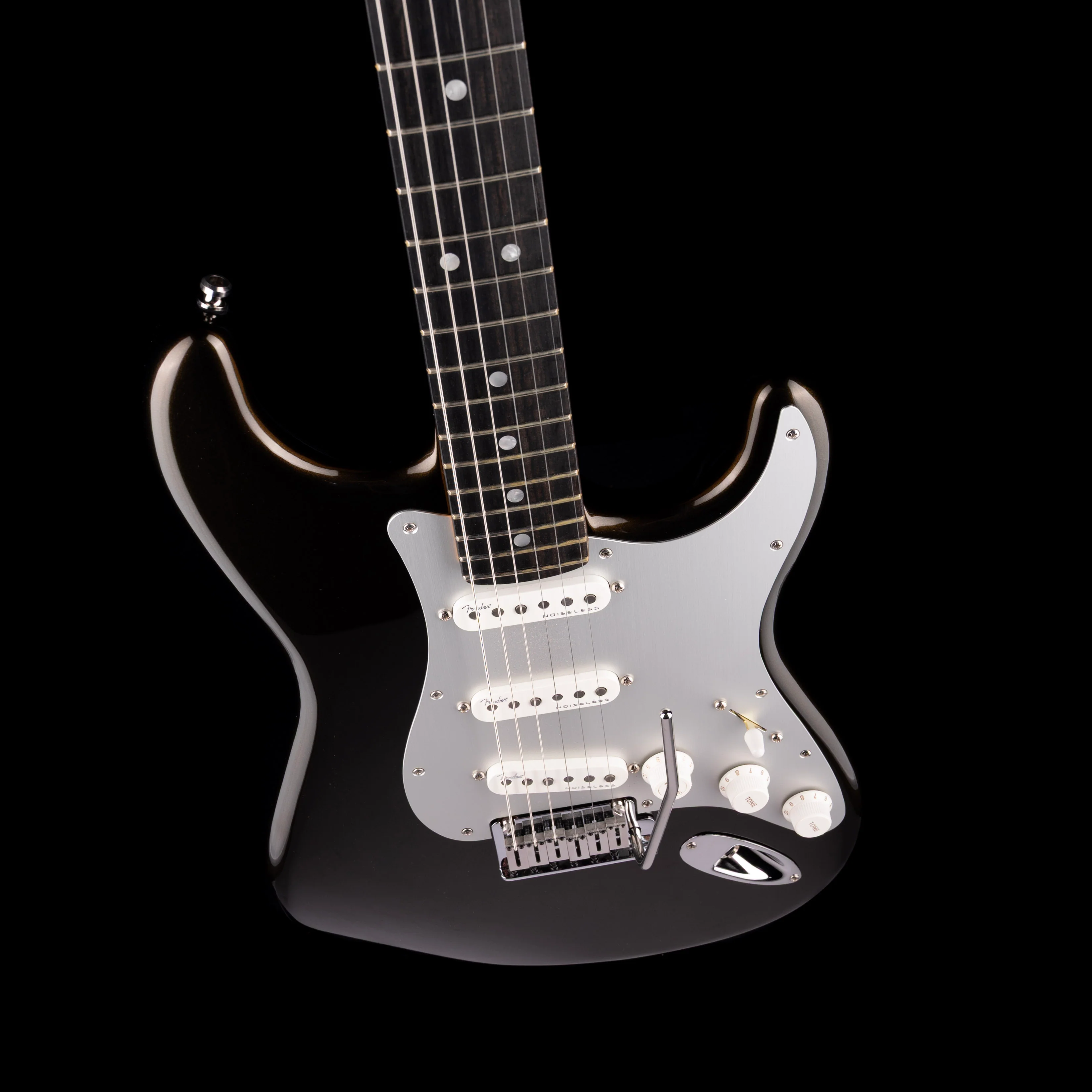 Used 2024 Fender American Ultra II Stratocaster Texas Tea with OHSC - Image 3