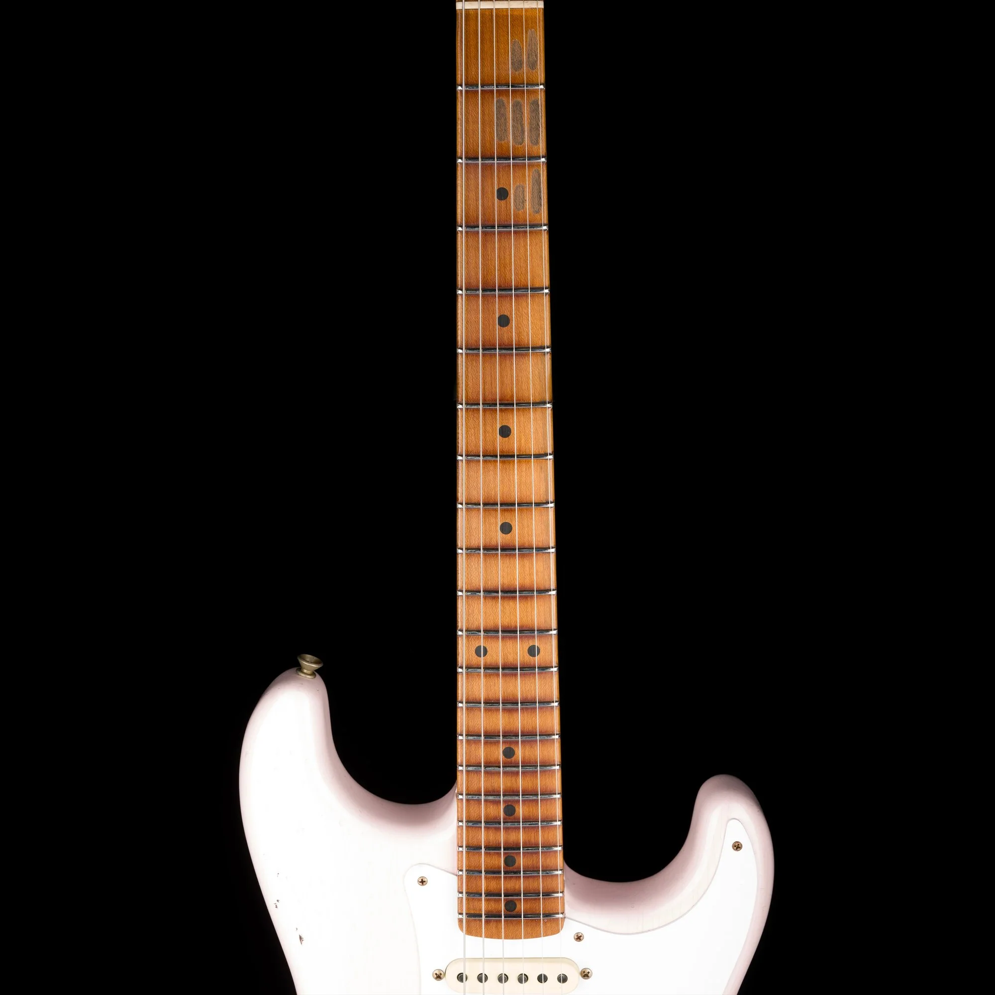 Fender Custom Shop 1958 Stratocaster Journeyman Relic Faded Shell Pink - Image 11