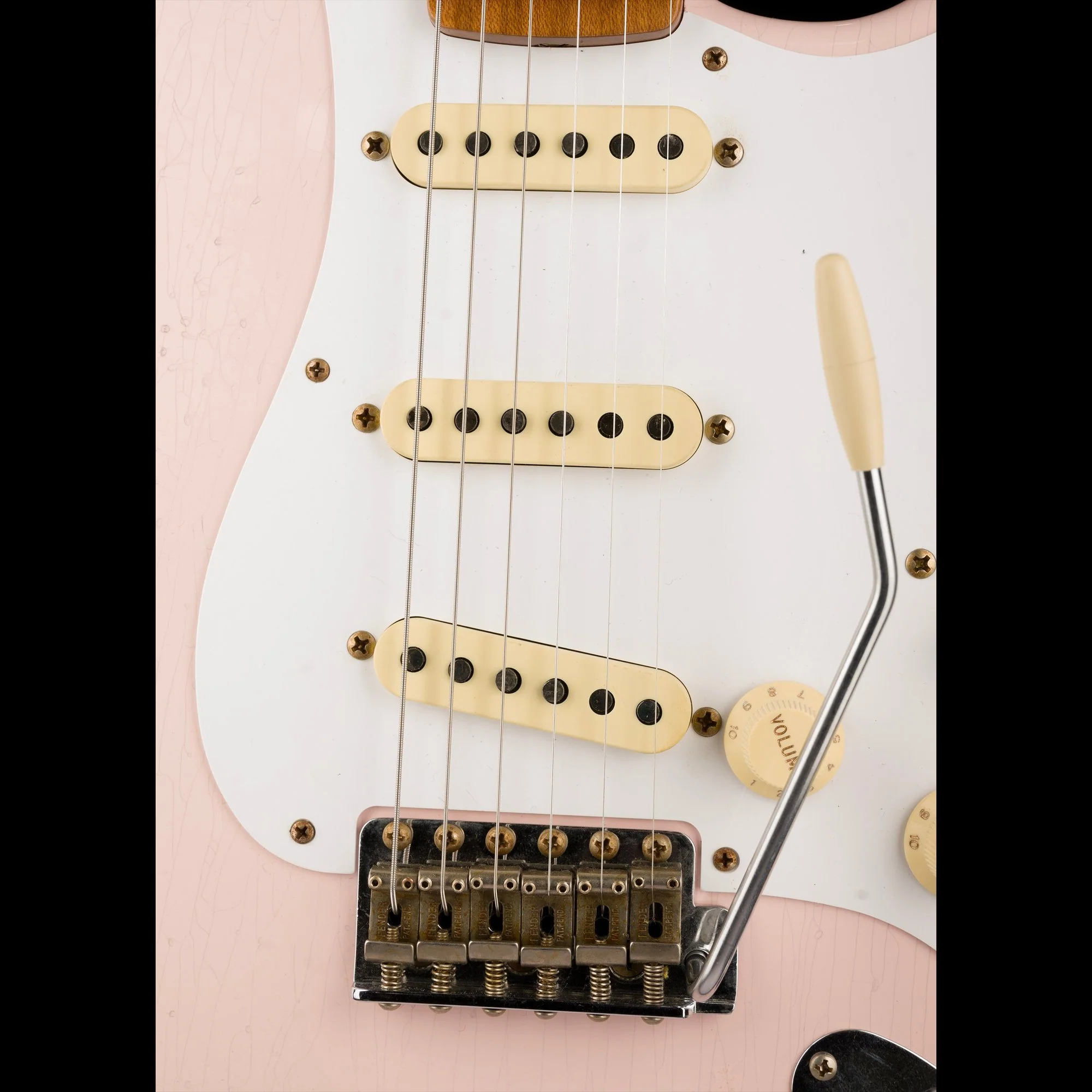 Fender Custom Shop 1958 Stratocaster Journeyman Relic Faded Shell Pink - Image 7