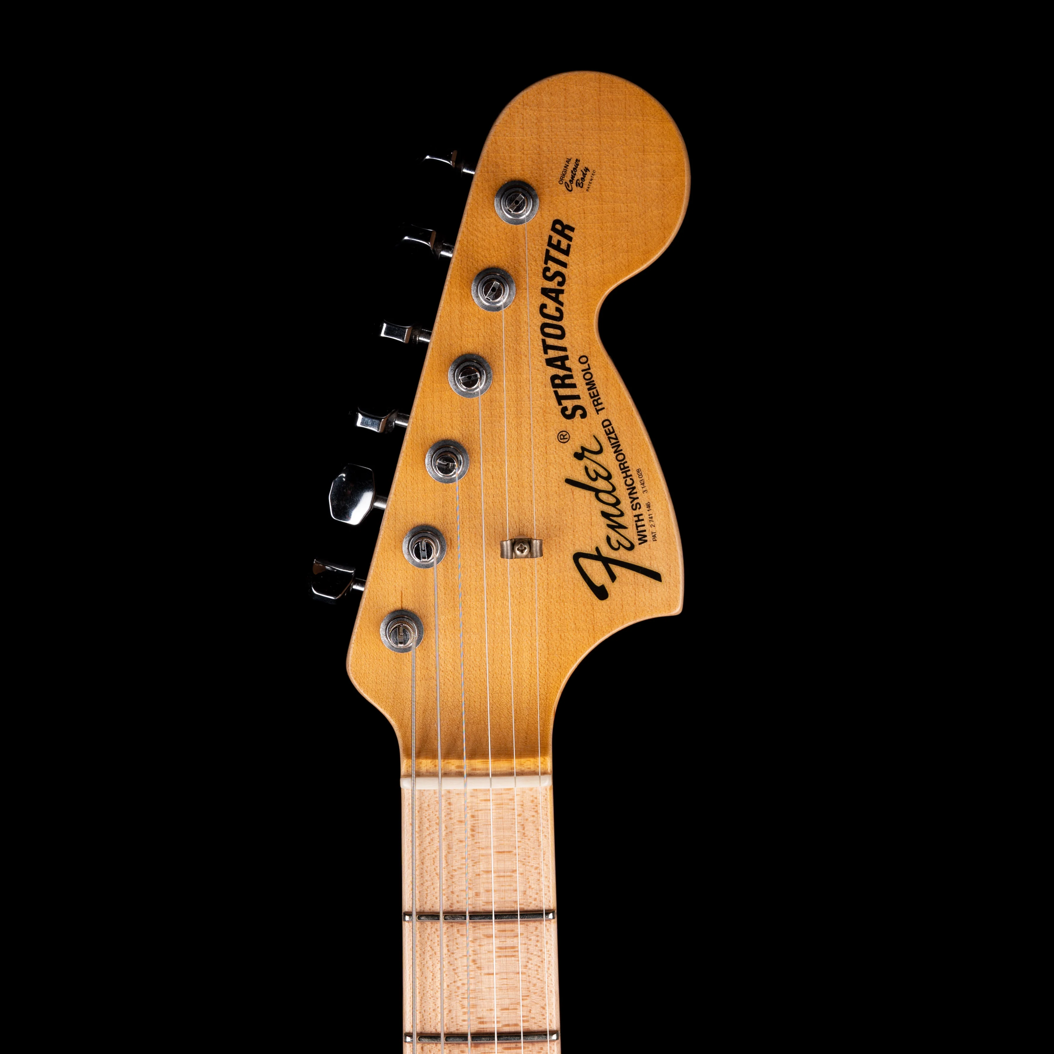 Used 2024 Fender Custom Shop 1968 Stratocaster Journeyman Relic Charcoal Frost Metallic with OHSC - Image 12