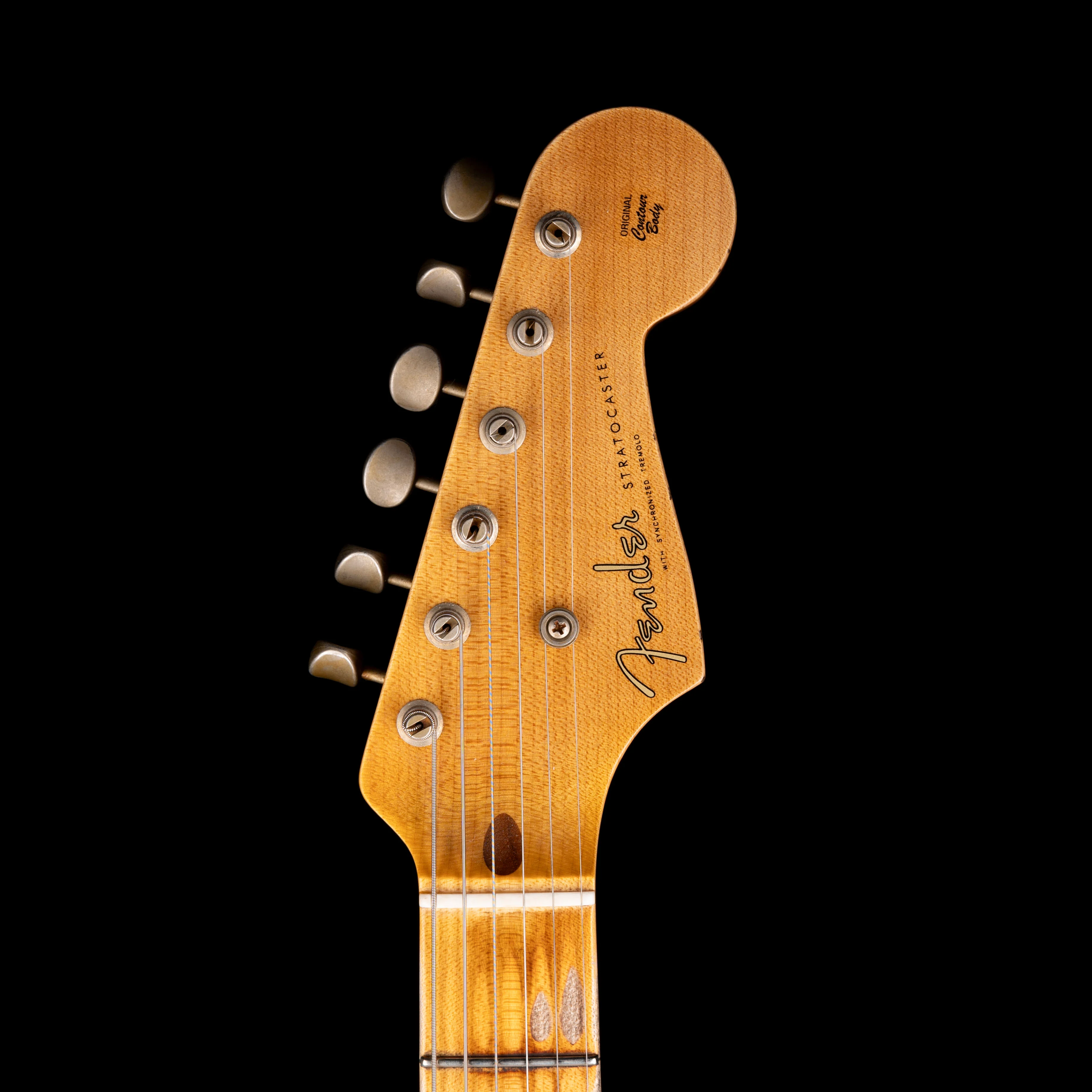Used 2024 Fender Custom Shop Limited Edition 70th Anniversary 1954 Stratocaster Journeyman Relic Wide-Fade 2-Color Sunburst with OHSC - Image 12