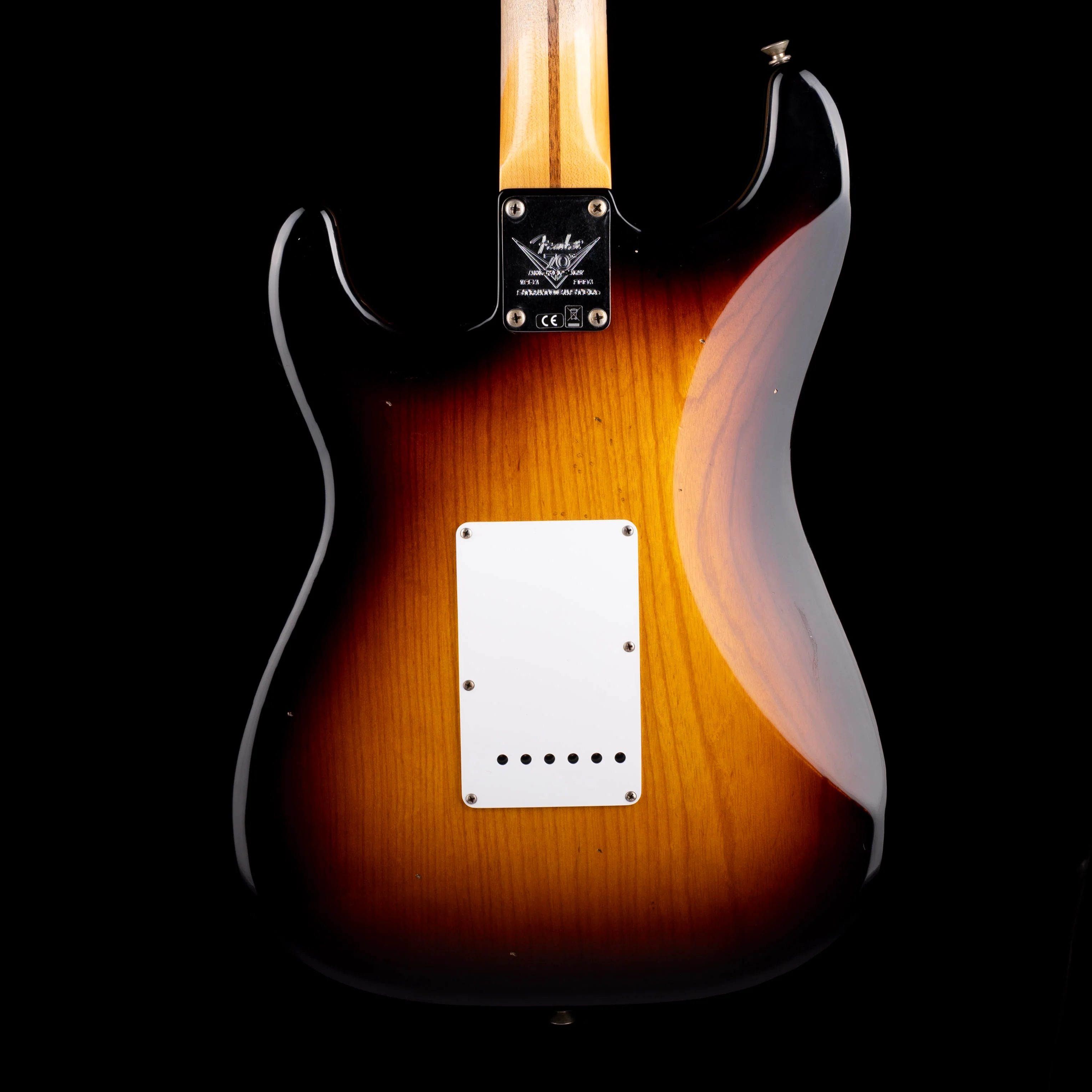Used 2024 Fender Custom Shop Limited Edition 70th Anniversary 1954 Stratocaster Journeyman Relic Wide-Fade 2-Color Sunburst with OHSC - Image 8