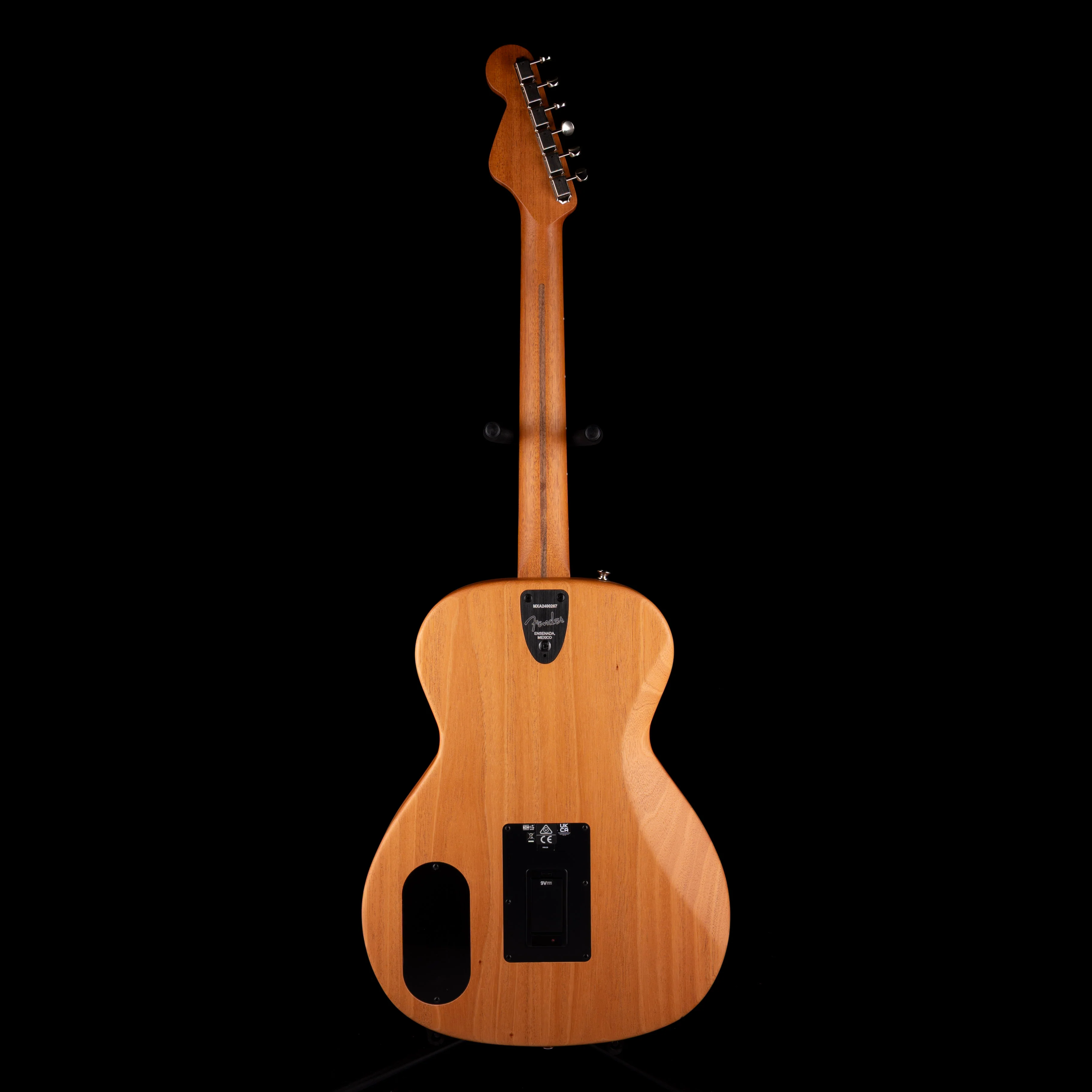 Used 2024 Fender Highway Series Parlor Natural with Gig Bag - Image 10
