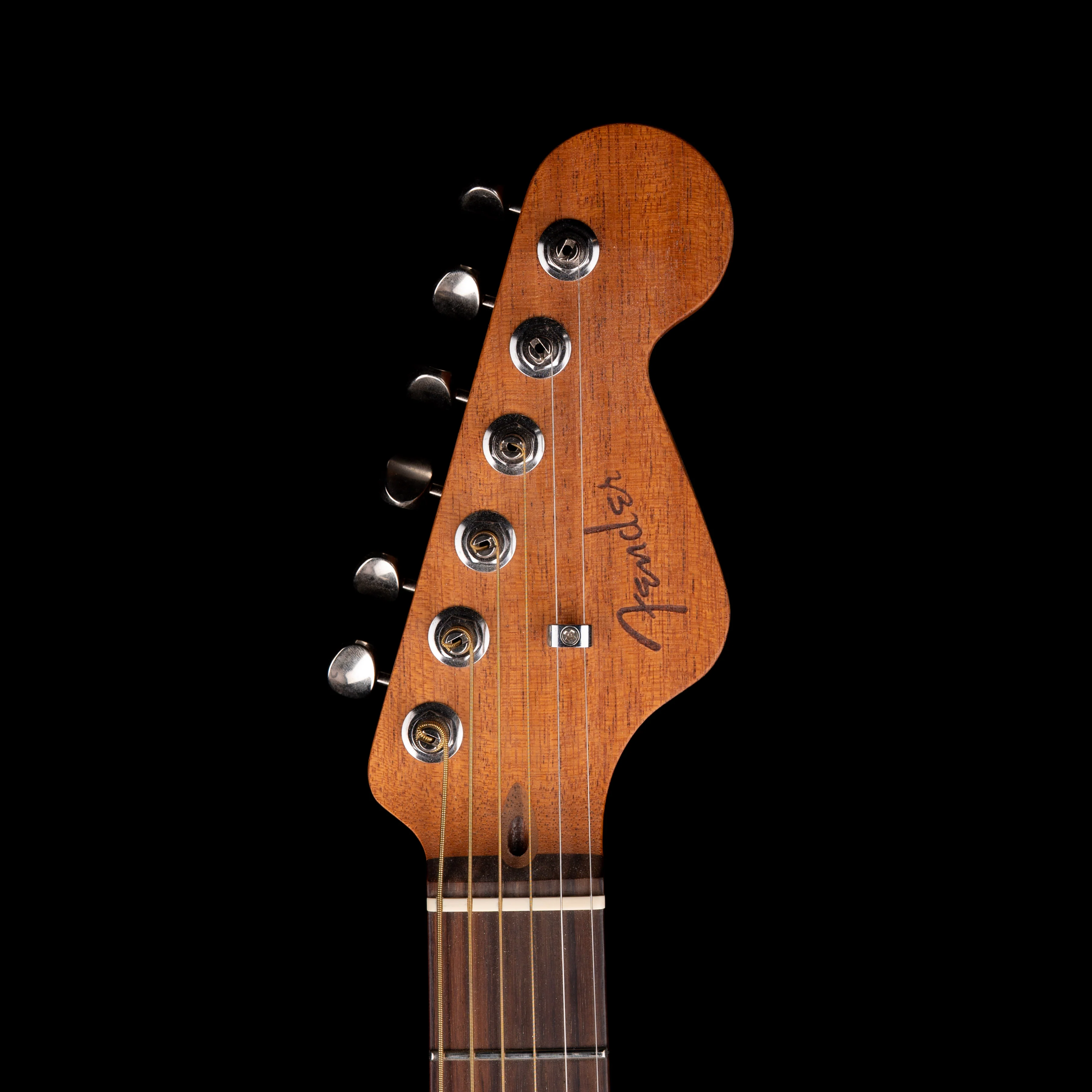 Used 2024 Fender Highway Series Parlor Natural with Gig Bag - Image 8