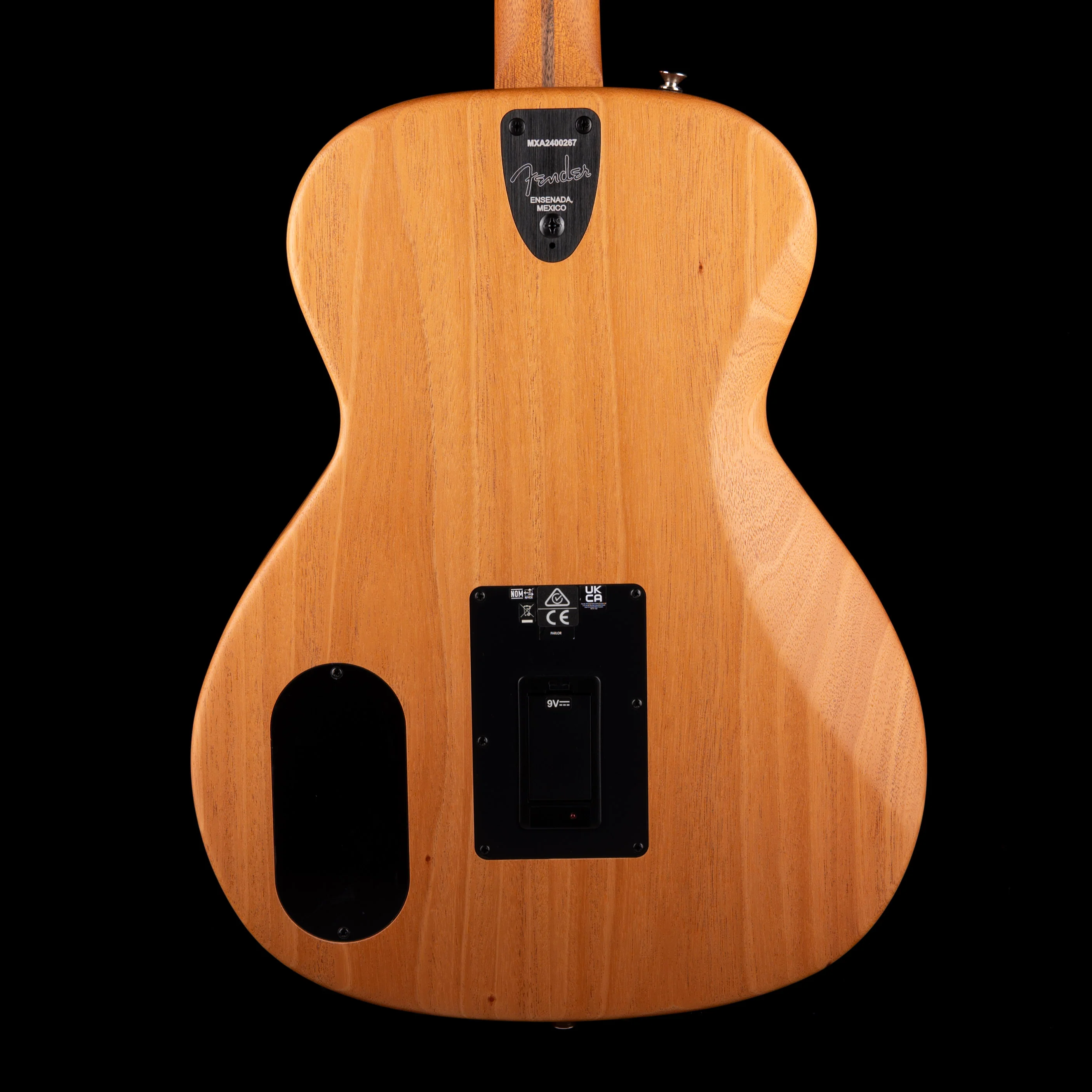 Used 2024 Fender Highway Series Parlor Natural with Gig Bag - Image 9