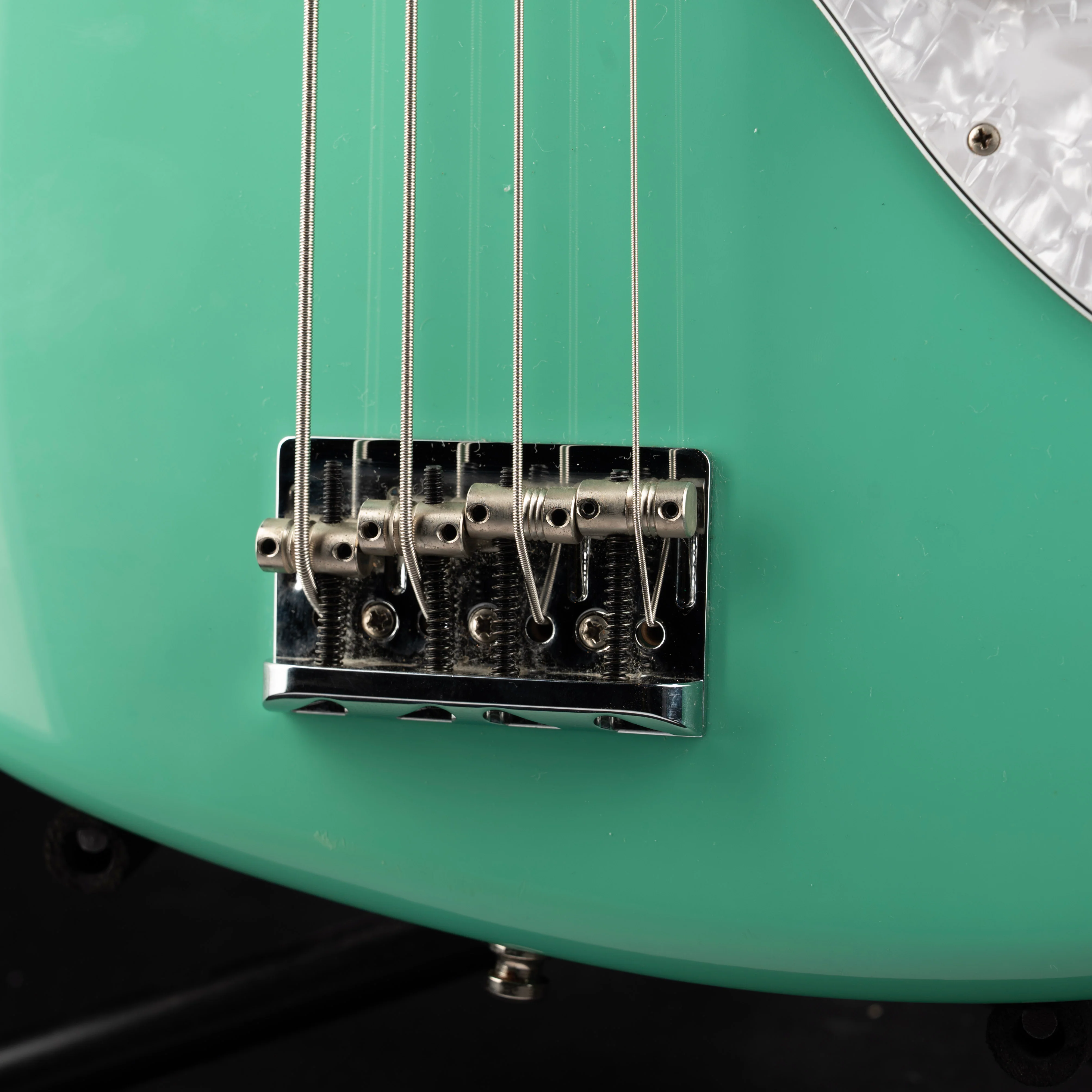 Used 2024 Fender Limited Edition Mark Hoppas Jaguar Bass - Seafoam Green With Gig Bag - Image 4