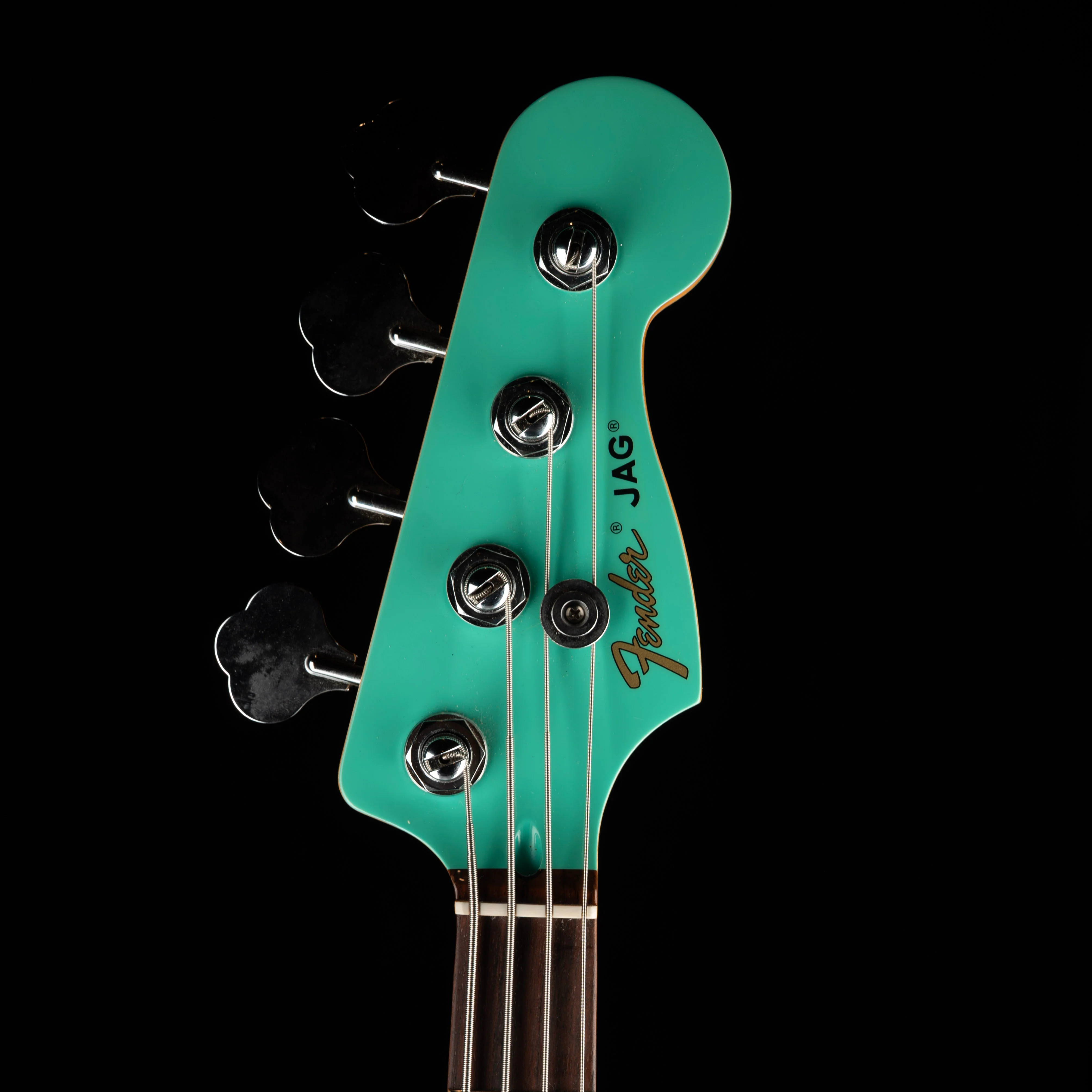 Used 2024 Fender Limited Edition Mark Hoppas Jaguar Bass - Seafoam Green With Gig Bag - Image 9