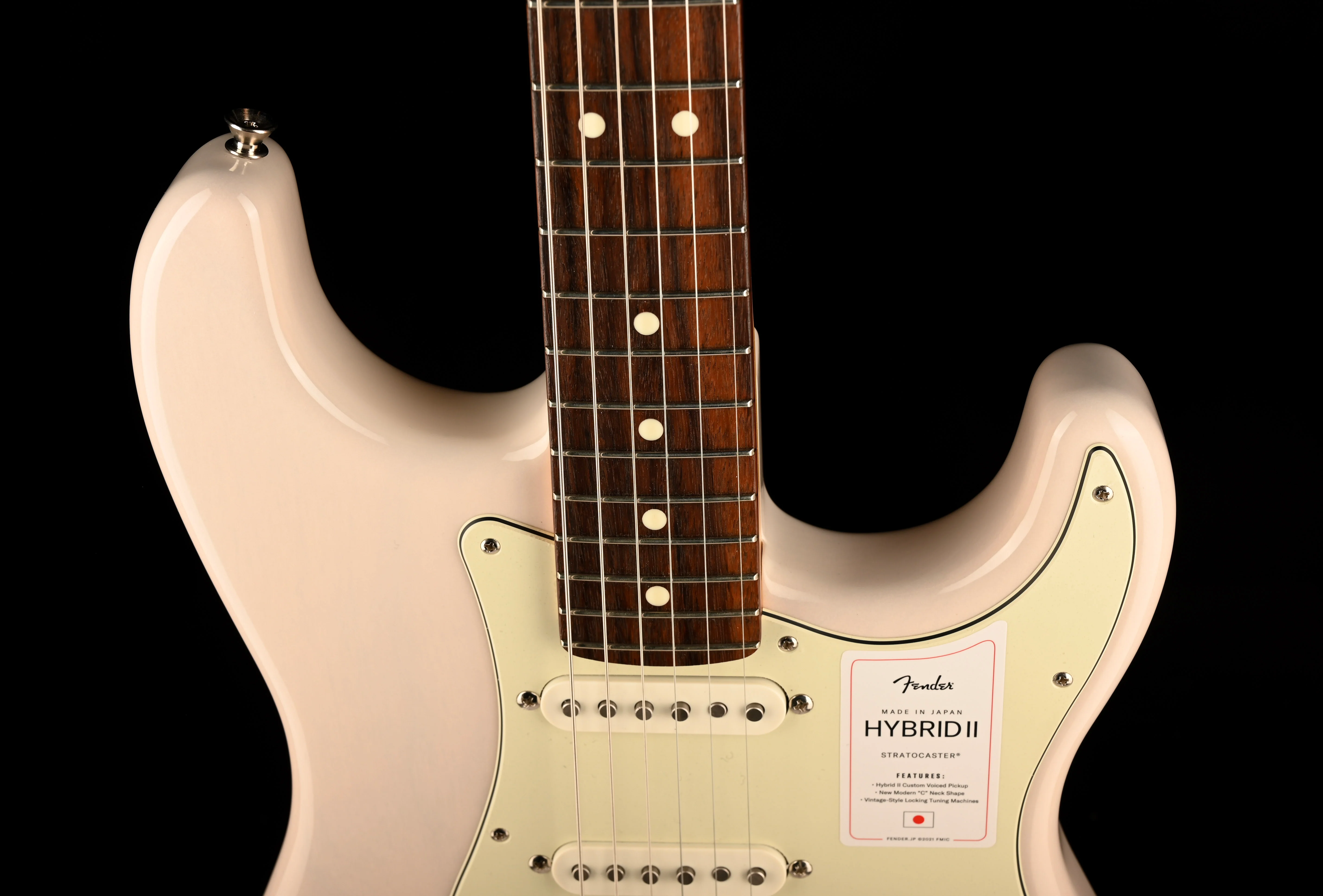Used 2024 Fender Made In Japan Hybrid II Stratocaster U.S. Blonde With Gig Bag - Image 3