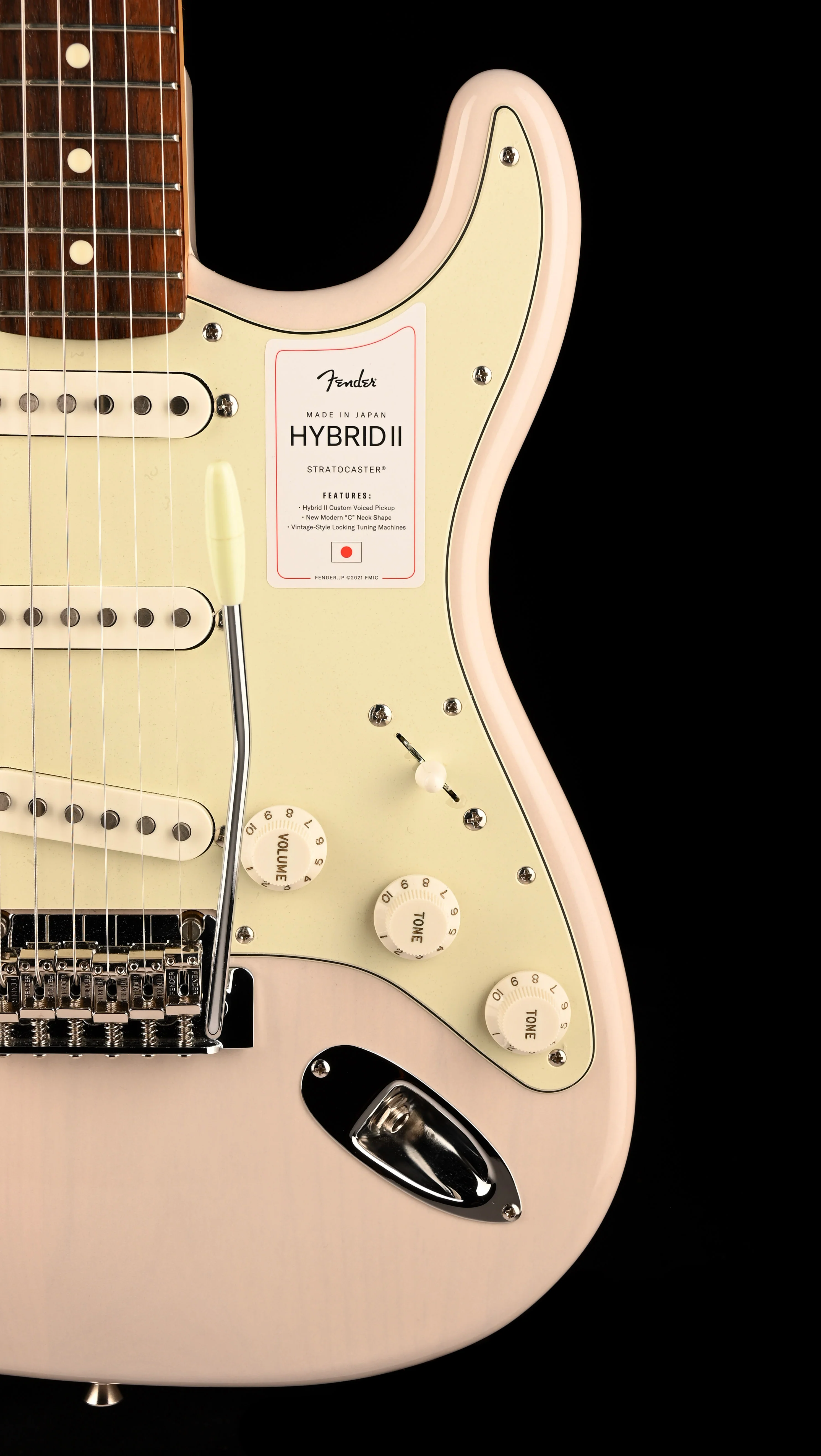 Used 2024 Fender Made In Japan Hybrid II Stratocaster U.S. Blonde With Gig Bag - Image 9