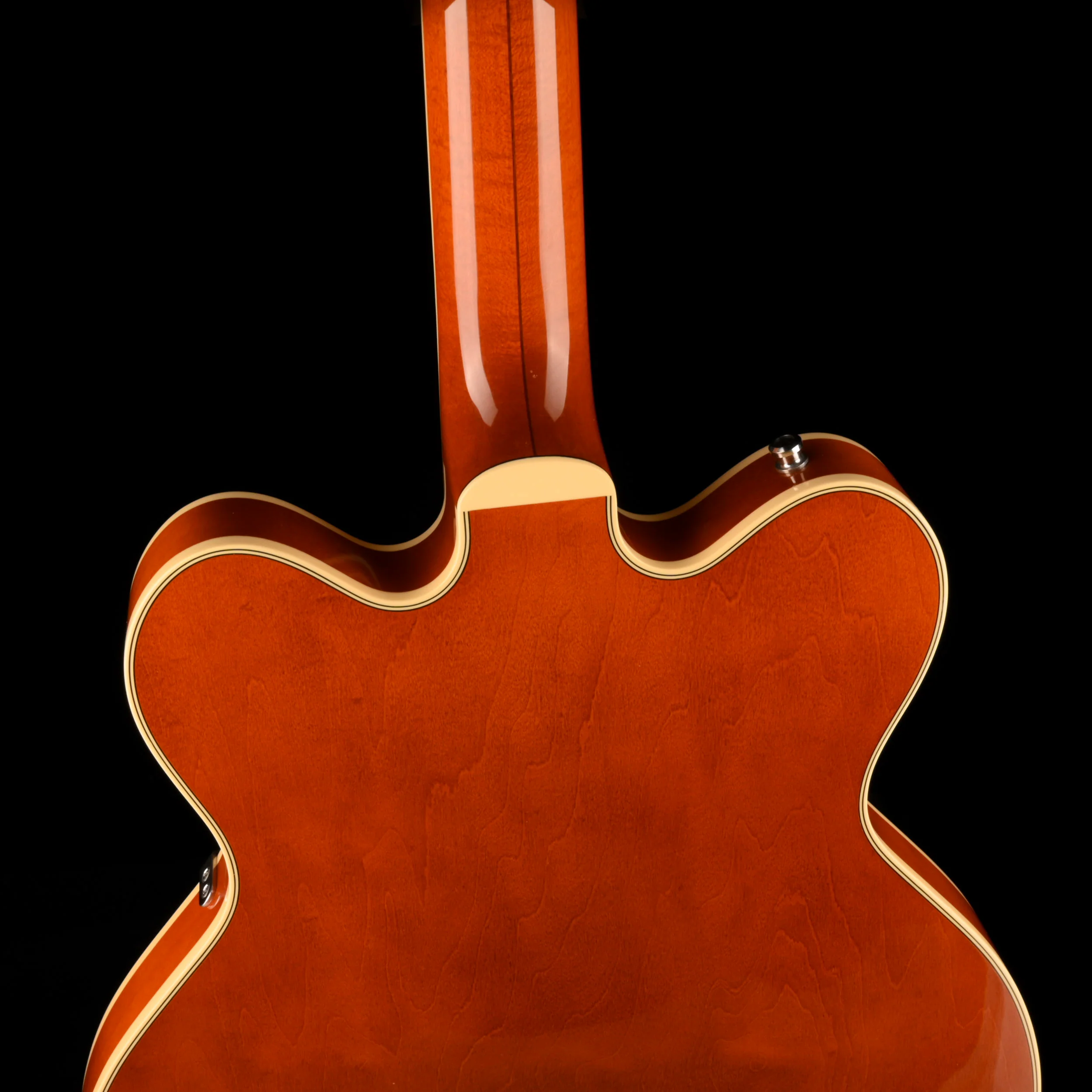 Used 2024 Gretsch Nashville G6220 TDC Flame Maple Top Round Up Orange With OHSC - Image 12