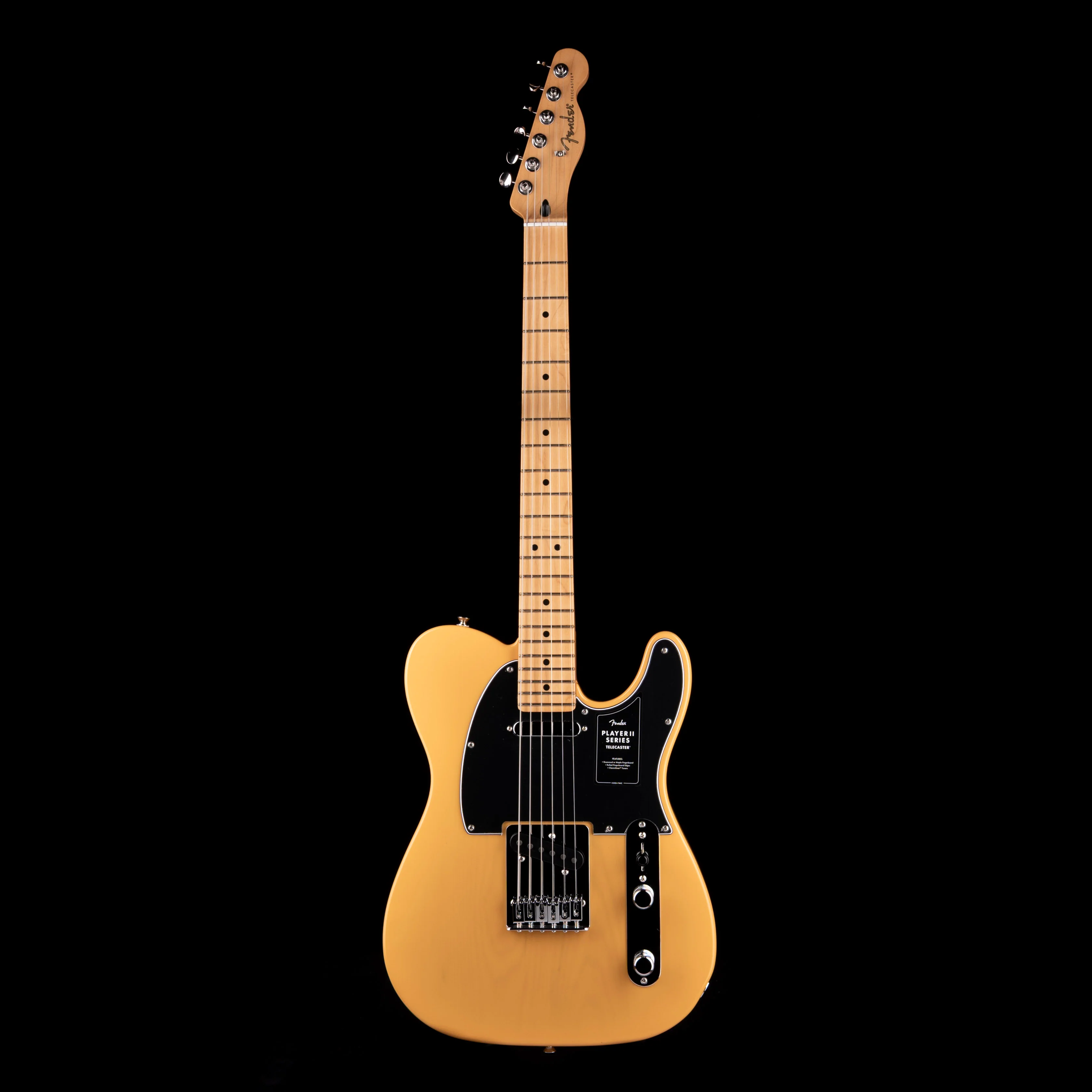 Used 2025 Fender Player II Telecaster Chambered Ash Butterscotch Blonde with Gig Bag - Image 2