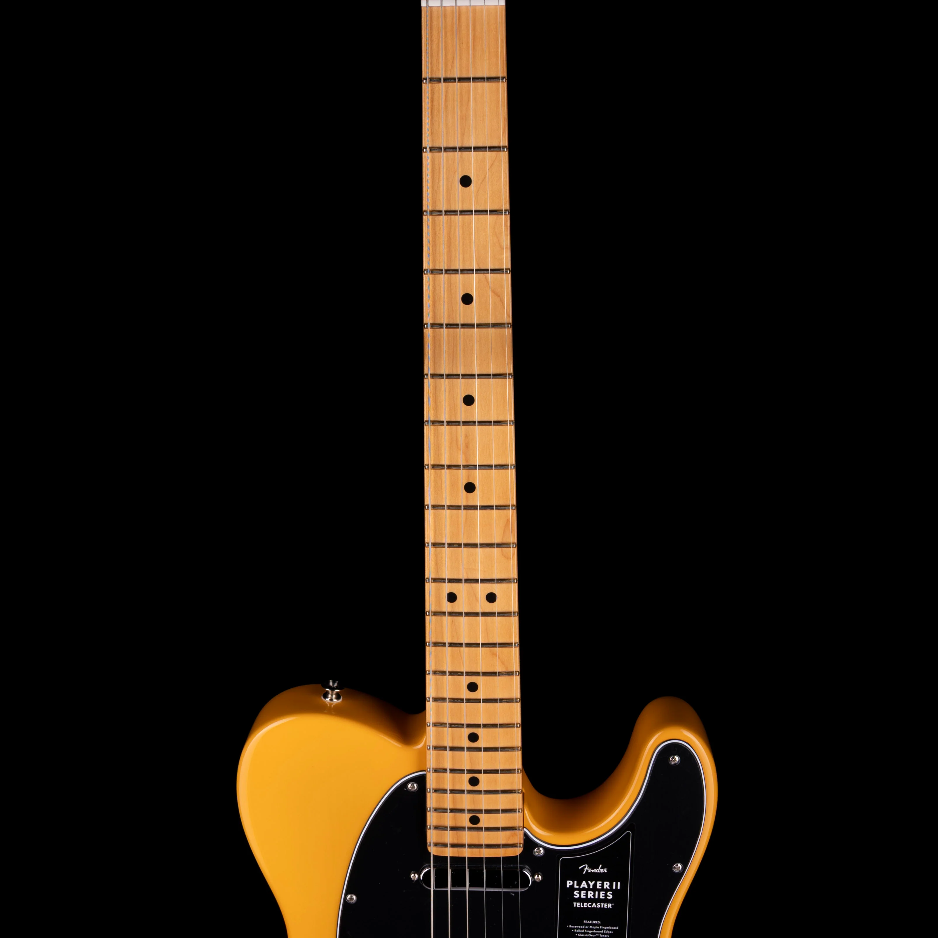 Used 2025 Fender Player II Telecaster Chambered Ash Butterscotch Blonde with Gig Bag - Image 7