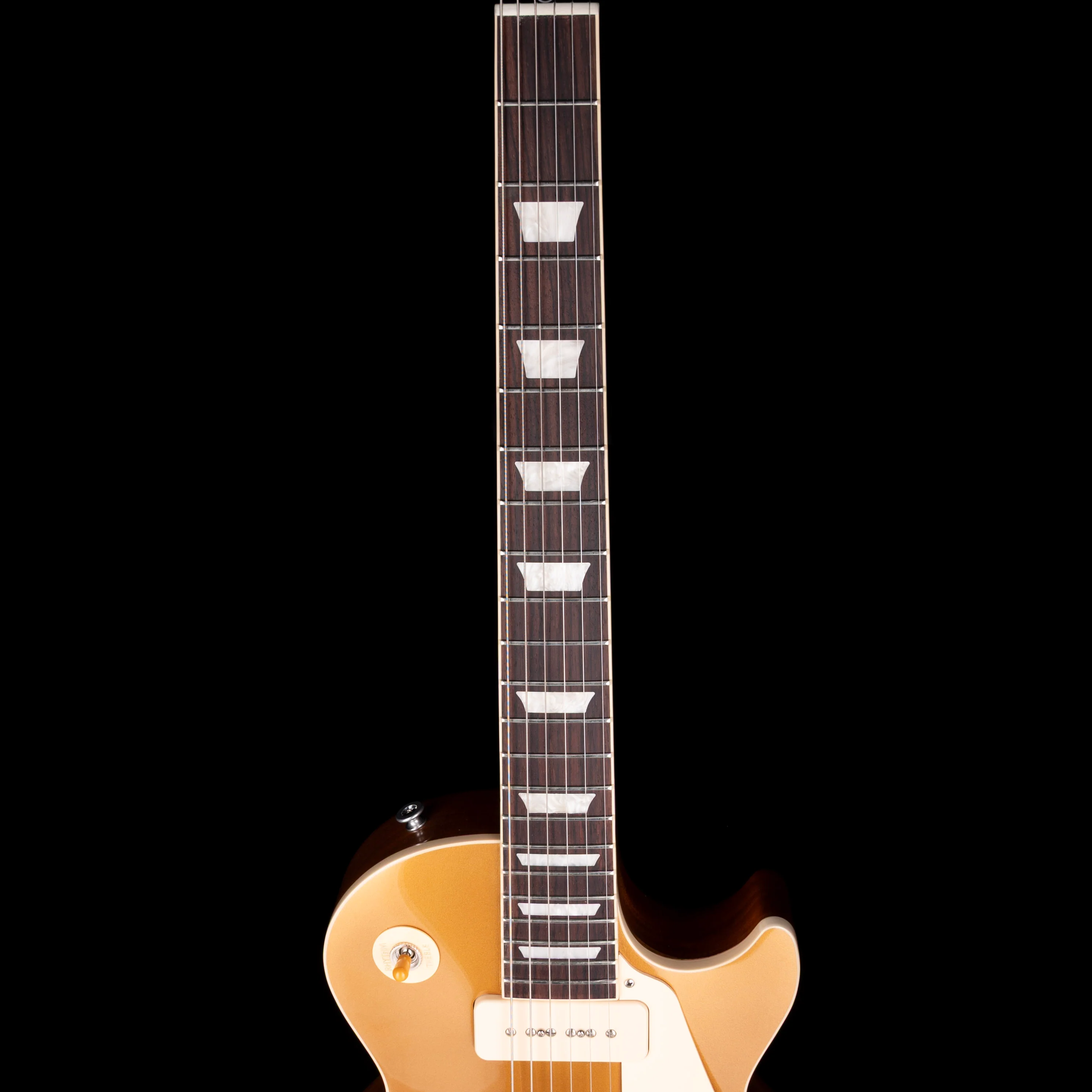 Used 2025 Gibson Les Paul Standard P90 Goldtop with OHSC - Image 7