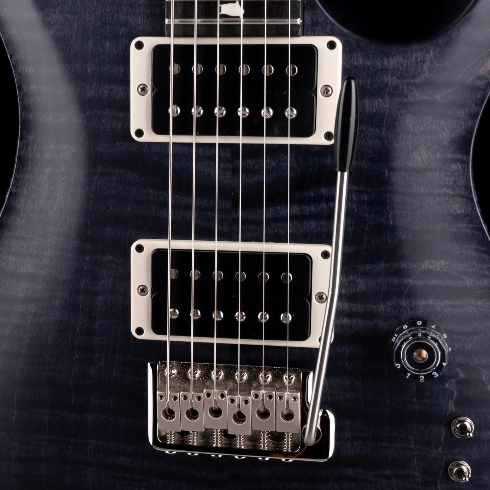 Used PRS CE 24-08 Blackout Limited Edition Satin Gray Black with Gig Bag - Image 4