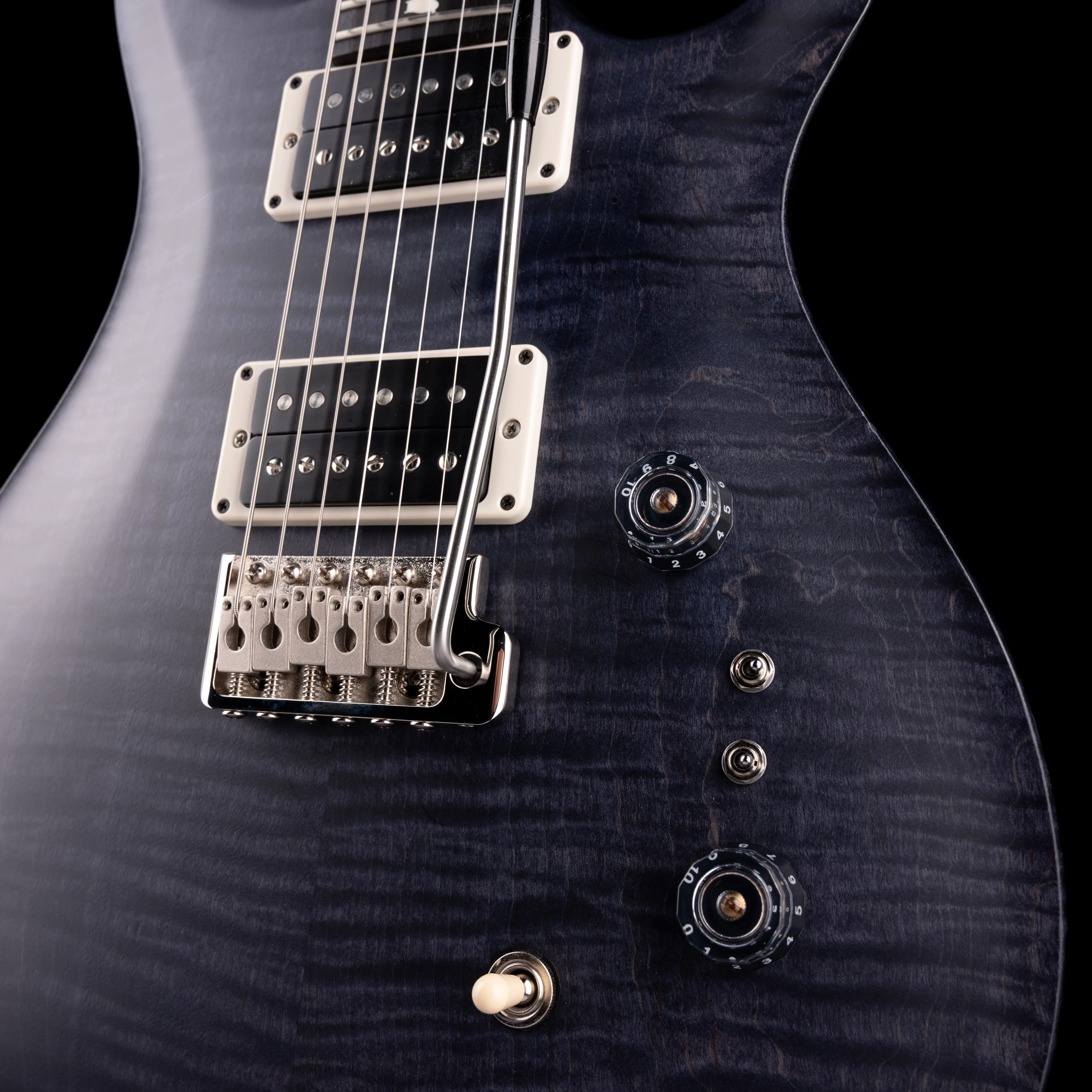 Used PRS CE 24-08 Blackout Limited Edition Satin Gray Black with Gig Bag - Image 5