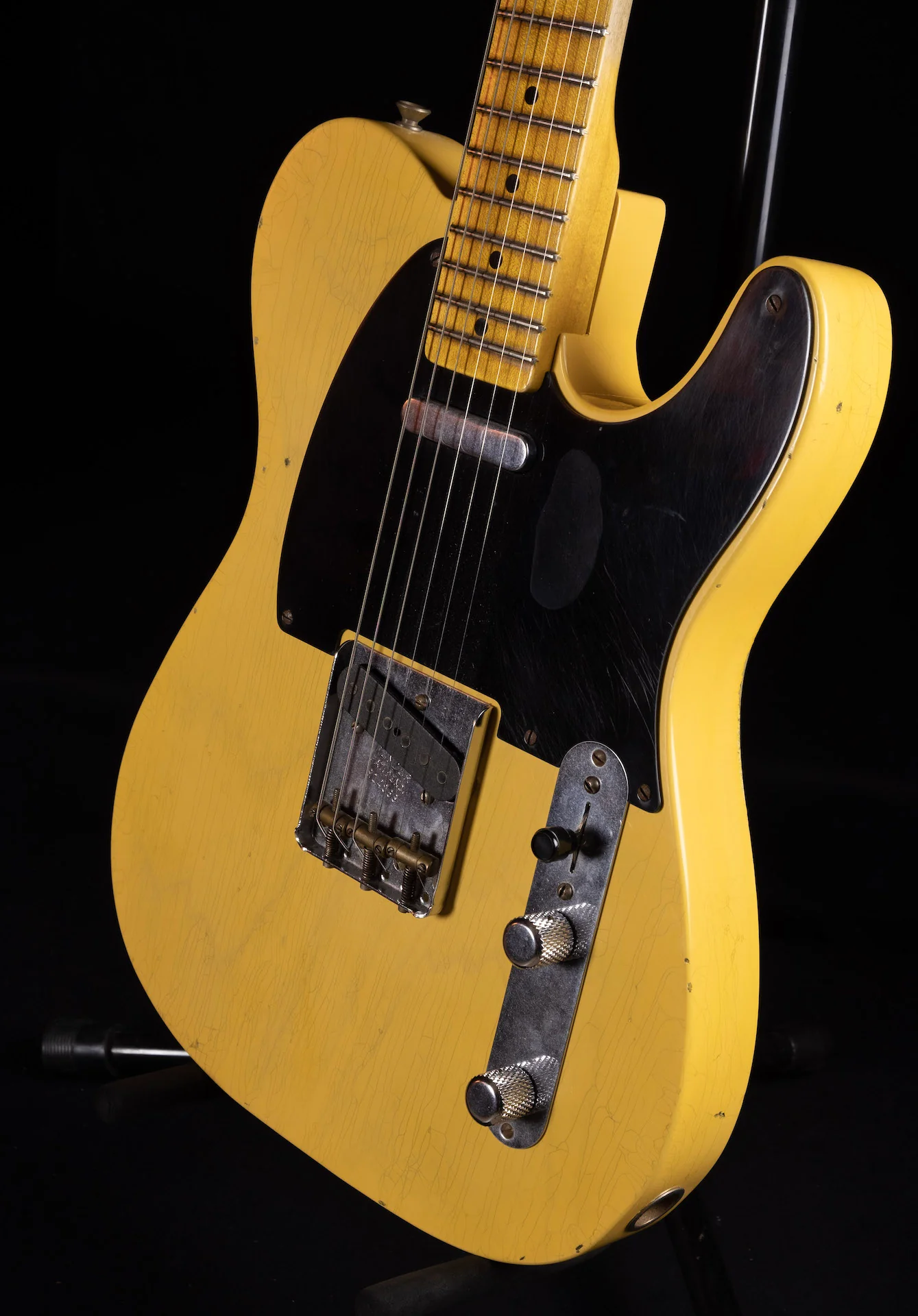 Used 2015 20th Anniversary Relic Nocaster Maple Fingerboard Nocaster Blonde With OHSC - Image 3