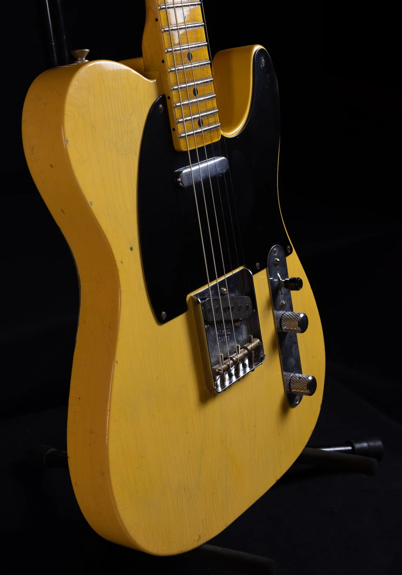 Used 2015 20th Anniversary Relic Nocaster Maple Fingerboard Nocaster Blonde With OHSC - Image 4