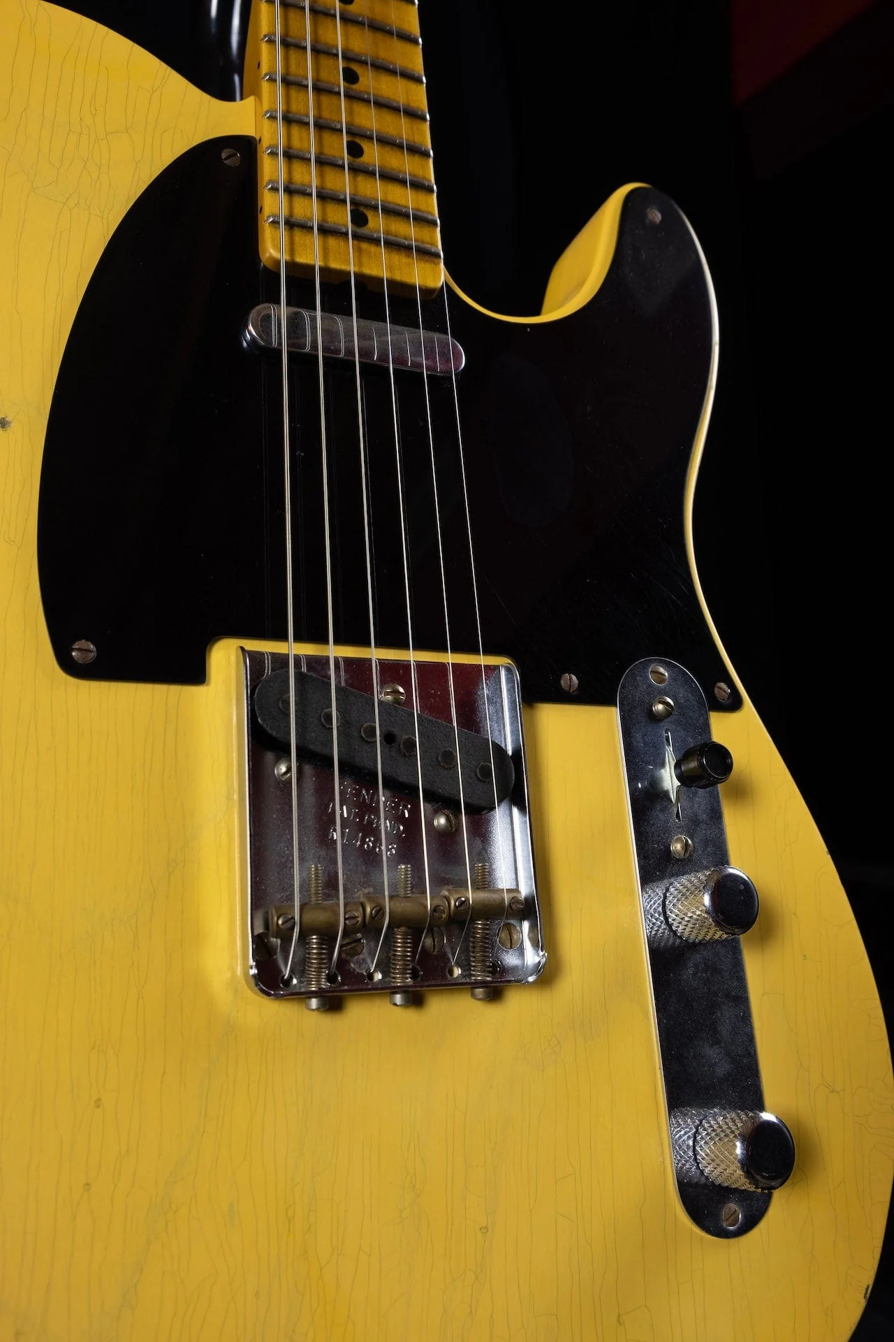 Used 2015 20th Anniversary Relic Nocaster Maple Fingerboard Nocaster Blonde With OHSC - Image 5