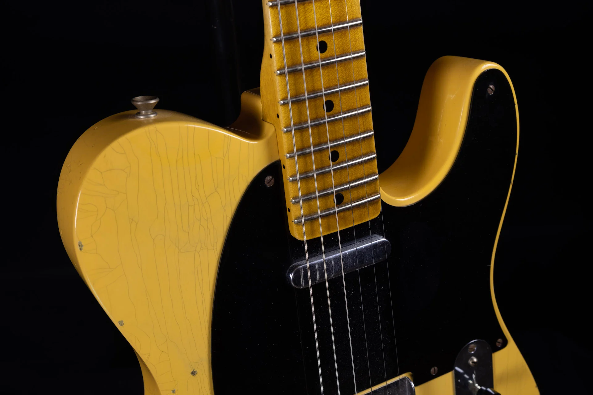 Used 2015 20th Anniversary Relic Nocaster Maple Fingerboard Nocaster Blonde With OHSC - Image 7