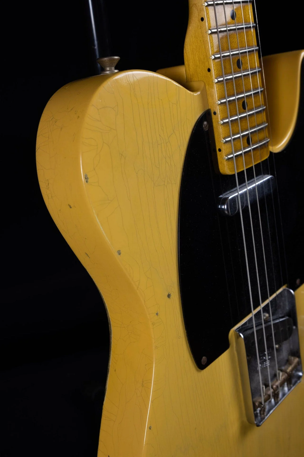 Used 2015 20th Anniversary Relic Nocaster Maple Fingerboard Nocaster Blonde With OHSC - Image 8