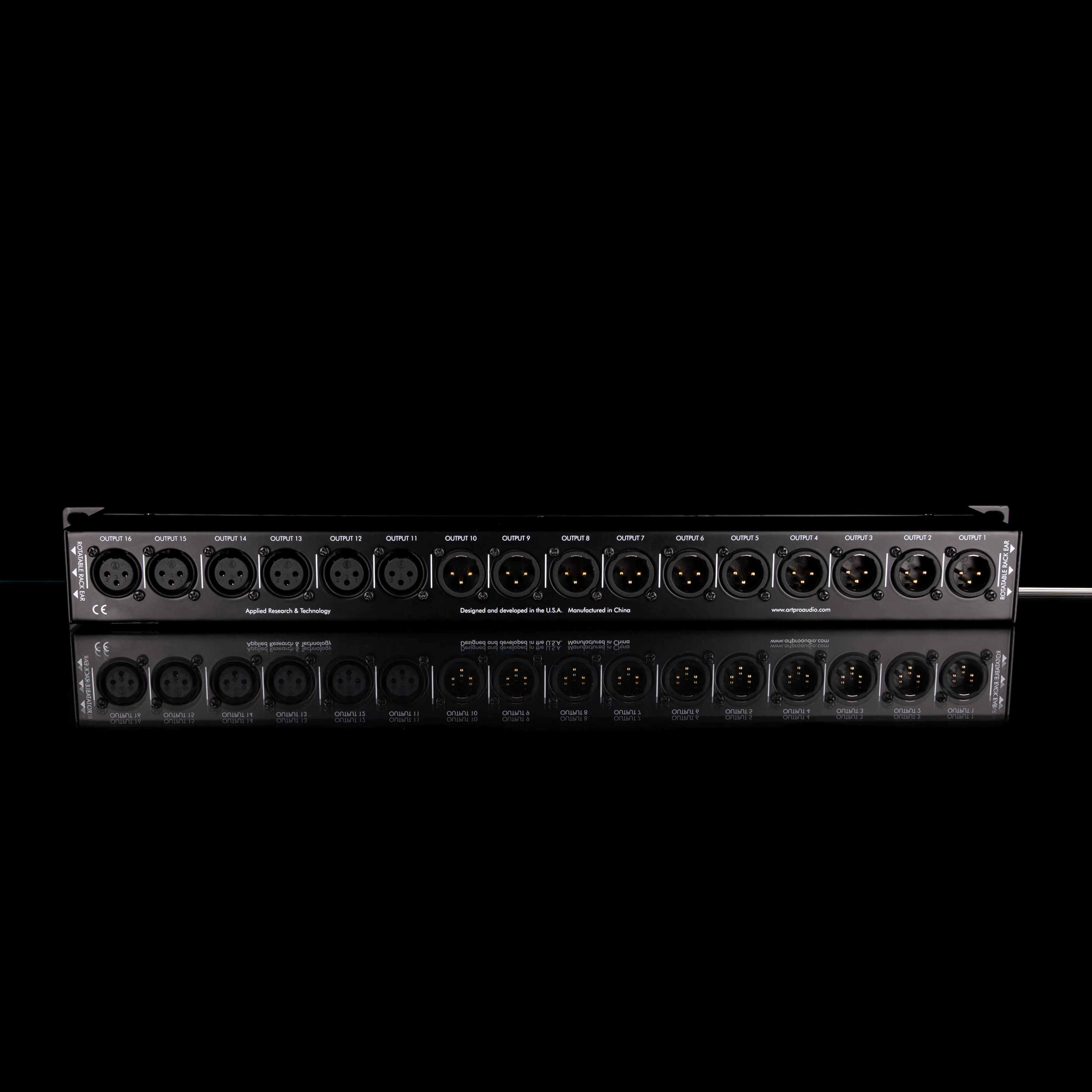 Used A.R.T. (Applied Research Technology) P16 XLR Balanced Patch Bay - Image 4