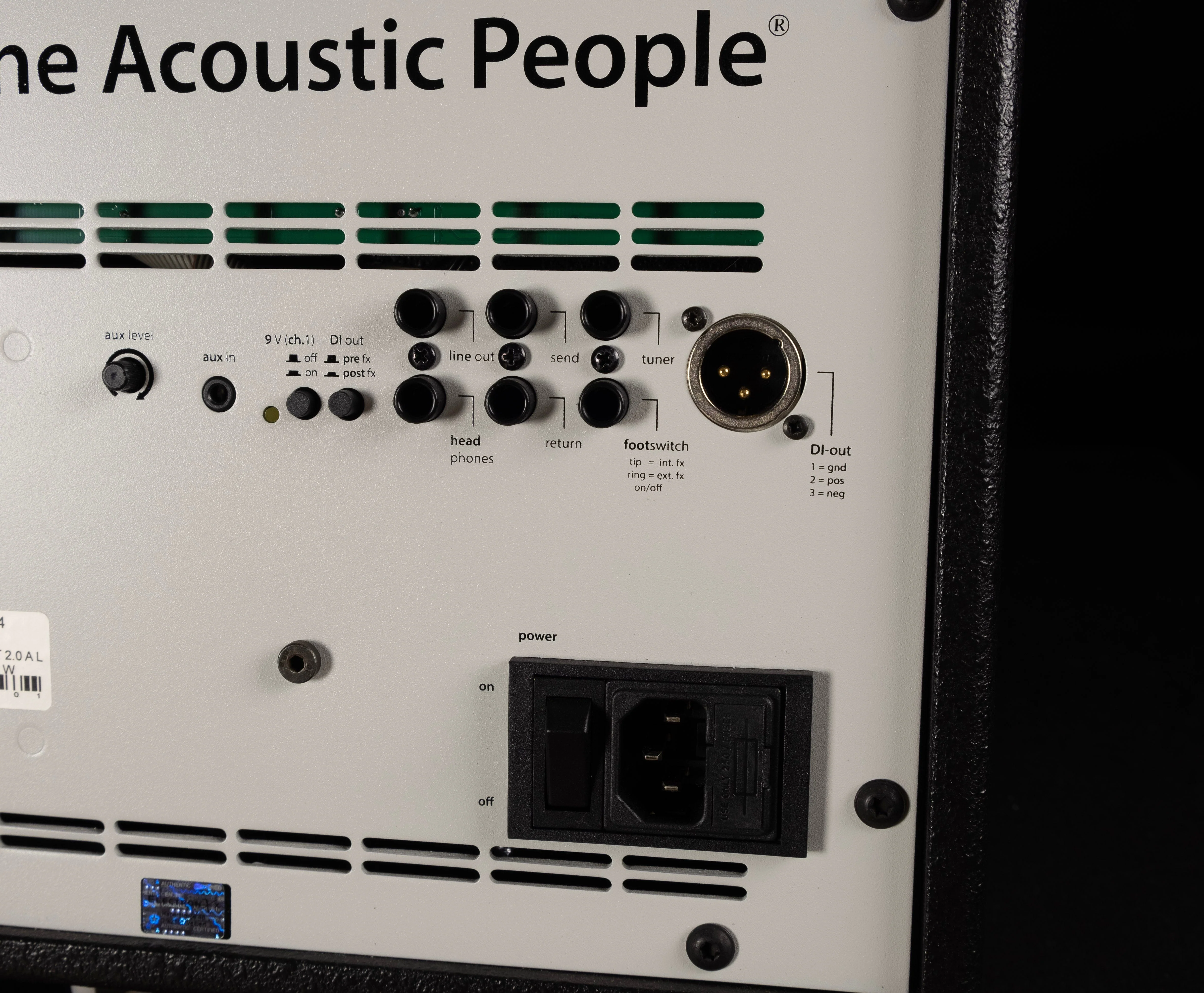 Used AER Compact 4th Generation 60/4 Compact Acoustic Guitar Amp Combo With Bag - Image 6