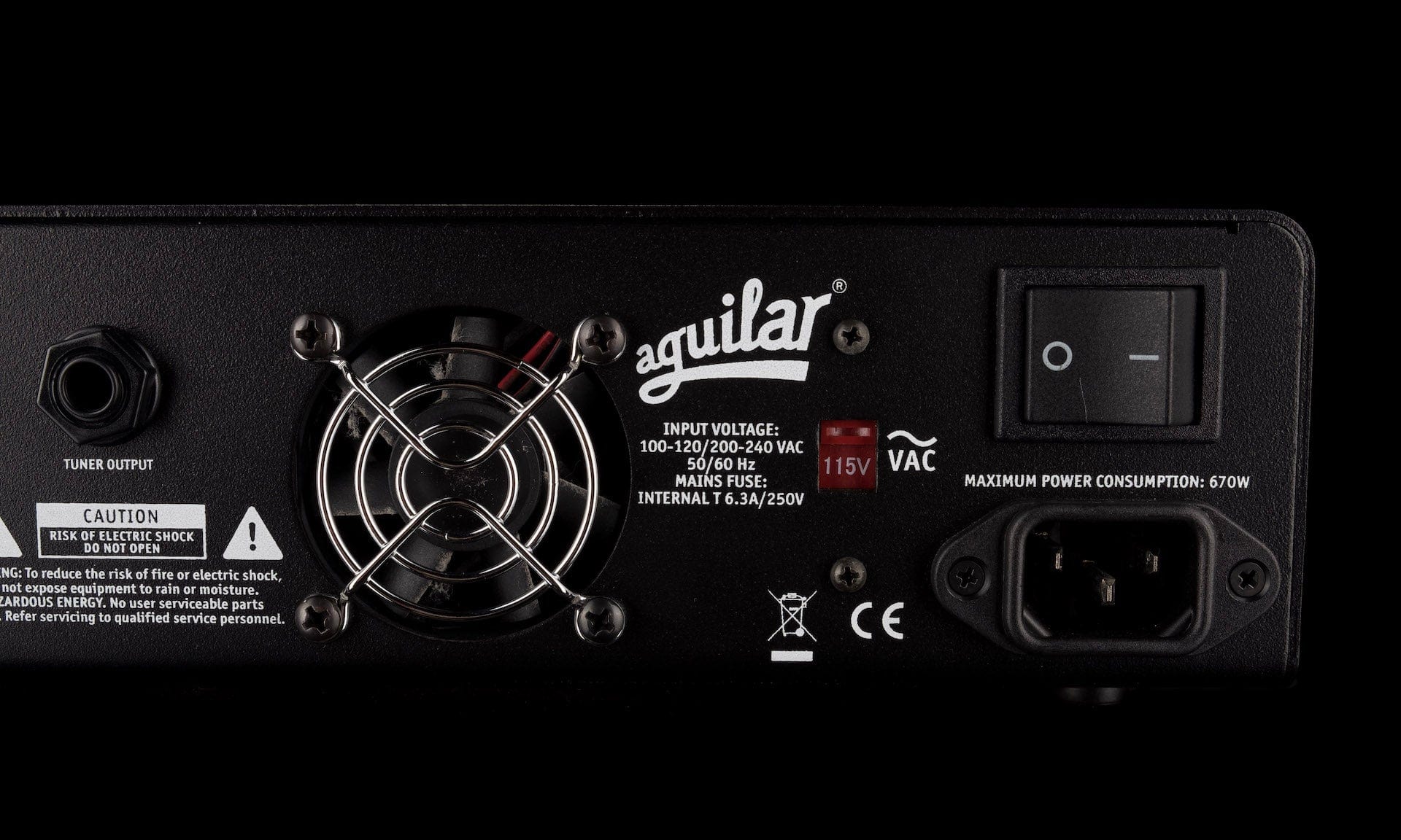 Used Aguilar Tone Hammer 500 Bass Amp Head with Carry Bag - Image 8