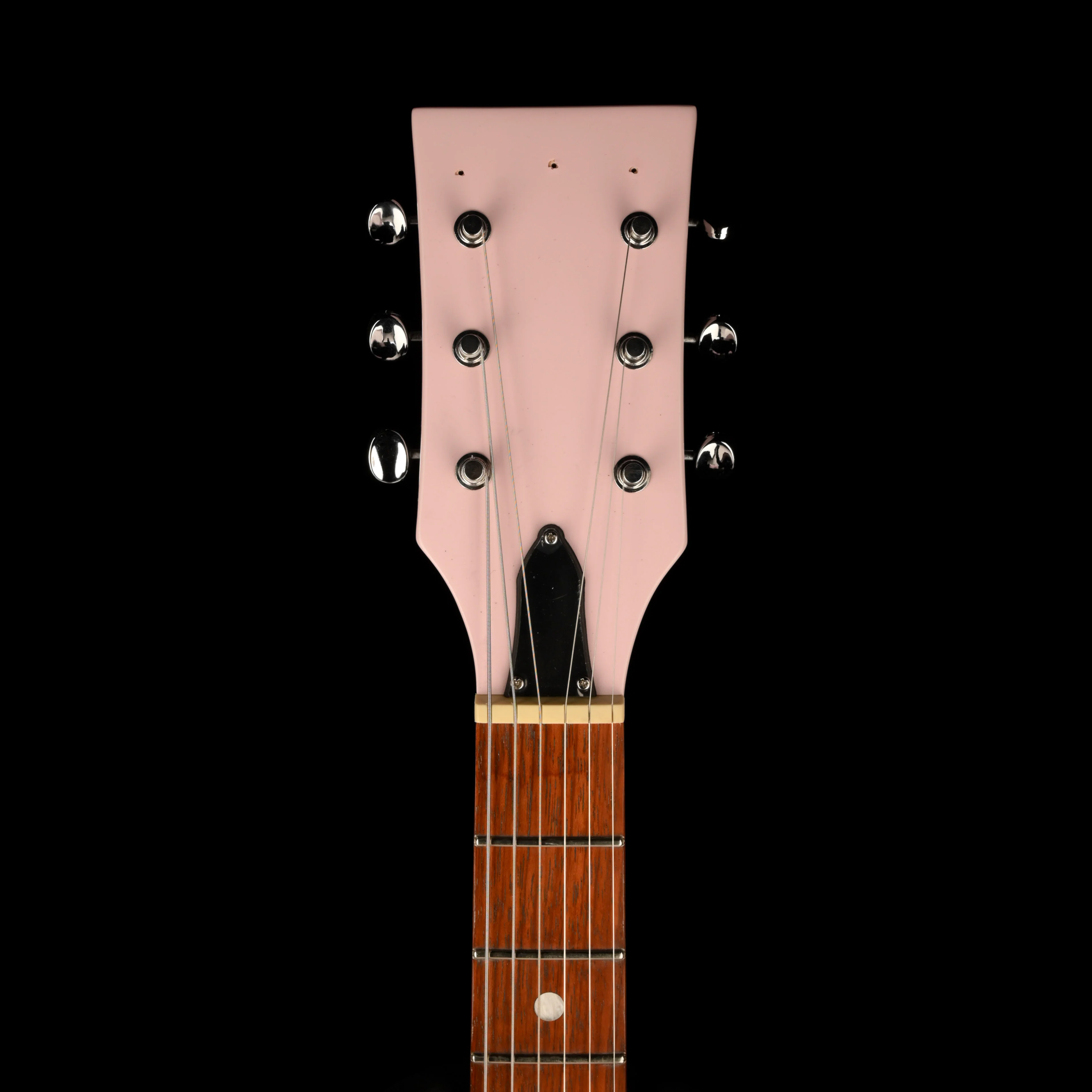 Used Airline Bighorn Electric Guitar Shell Pink - Image 9