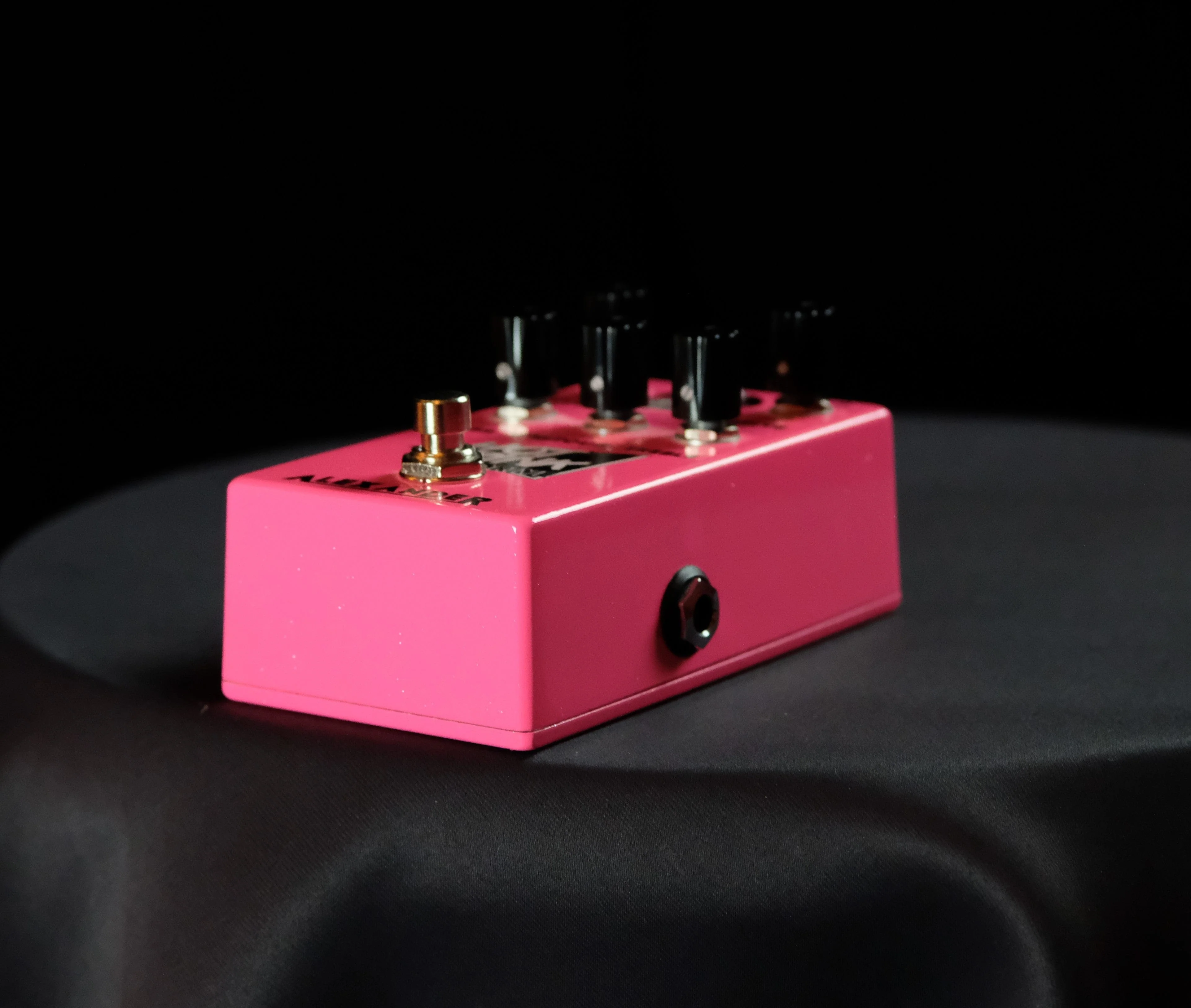 Used Alexander Hot Pink Drive Guitar Effect Pedal With Box - Image 5