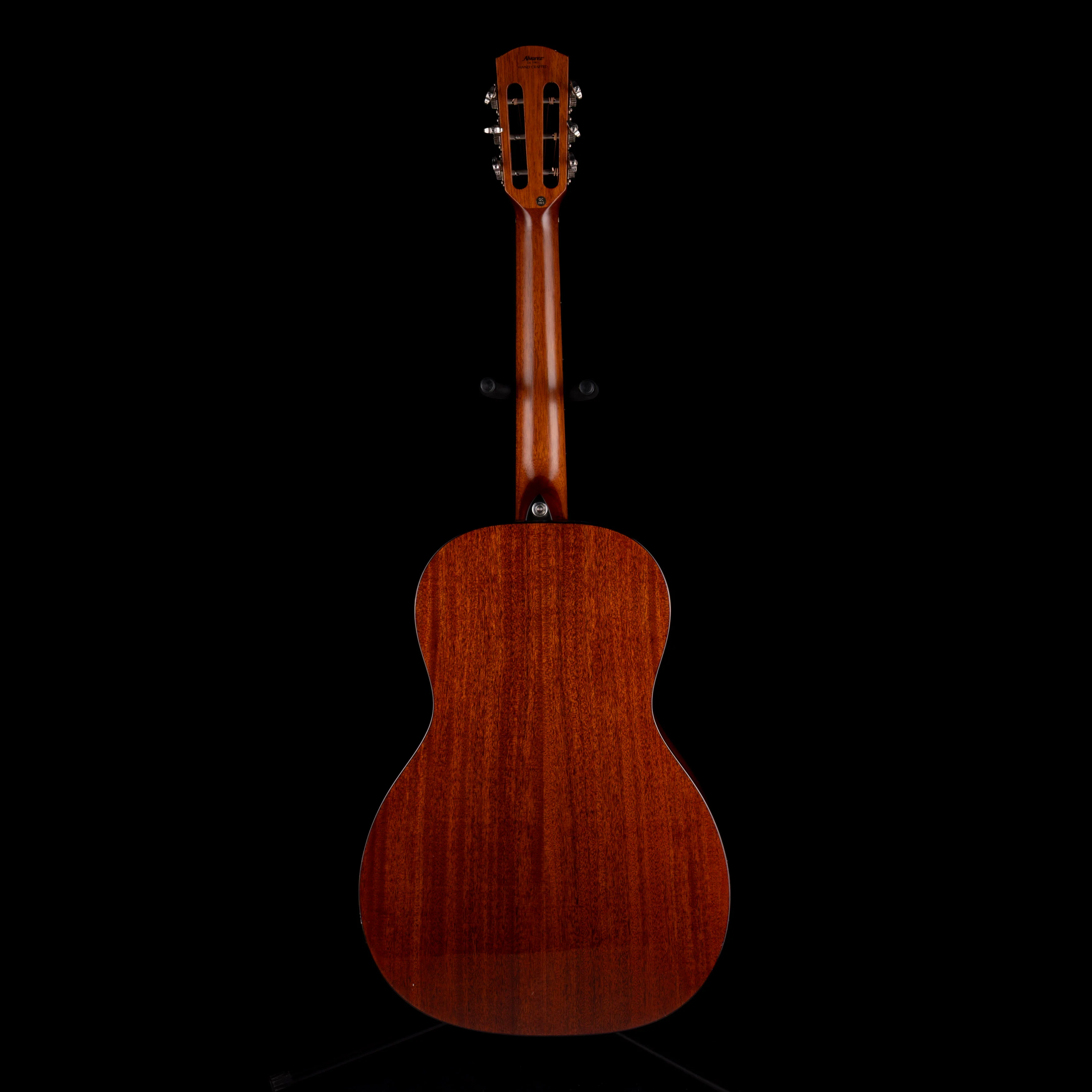 Used Alvarez AP-66 Parlor Shadowburst Acoustic Guitar - Image 7
