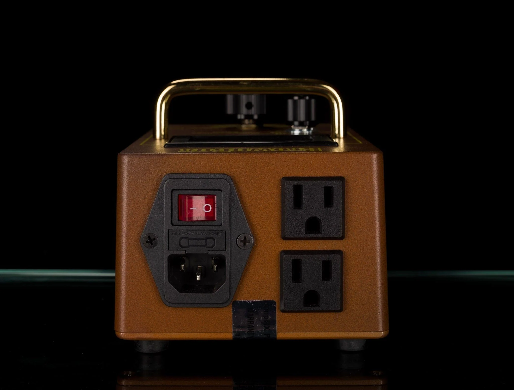 Used AmpRX Brown Box Attenuator With Carry Bag - Image 4