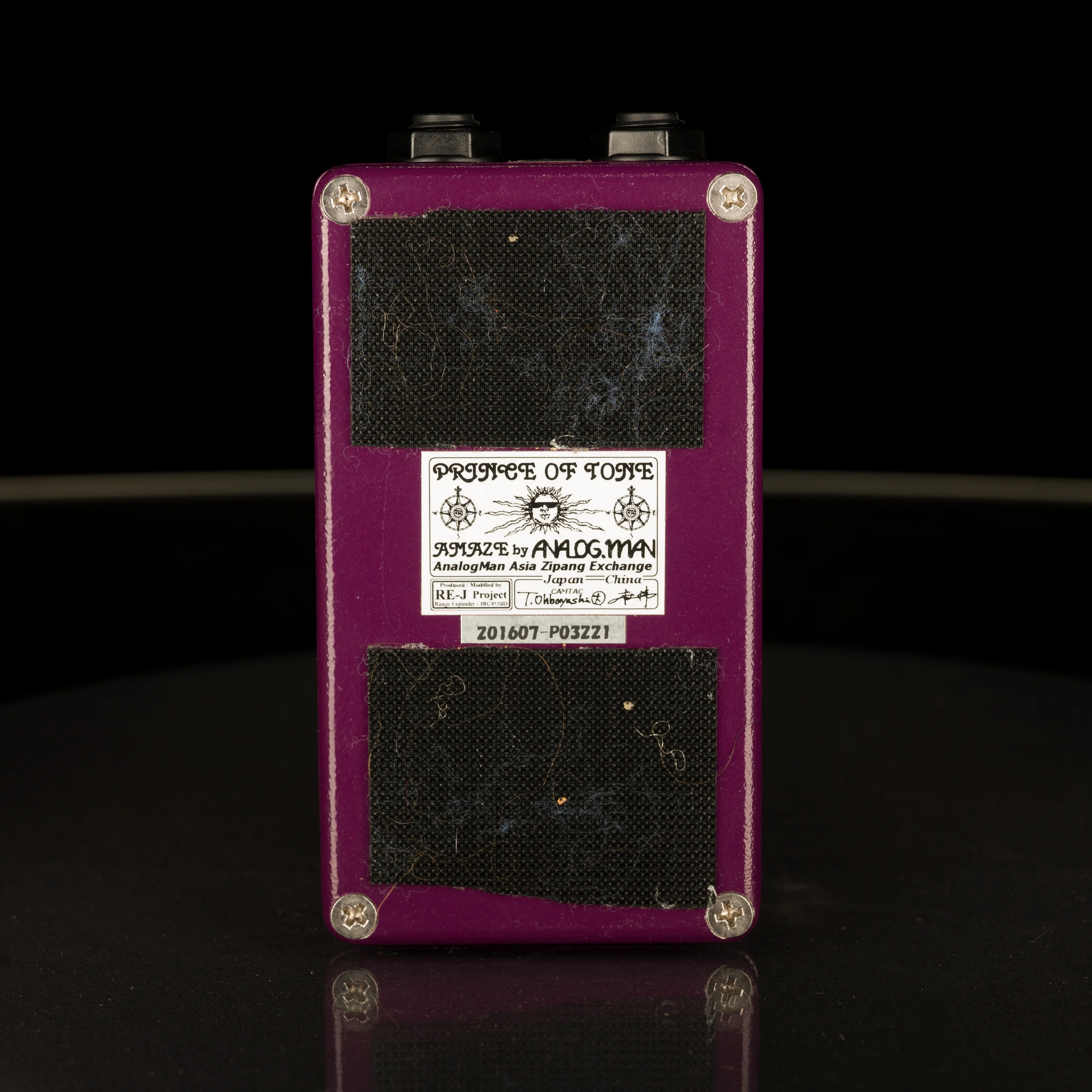 Used Analogman Prince Of Tone Overdrive Pedal With Box - Image 3