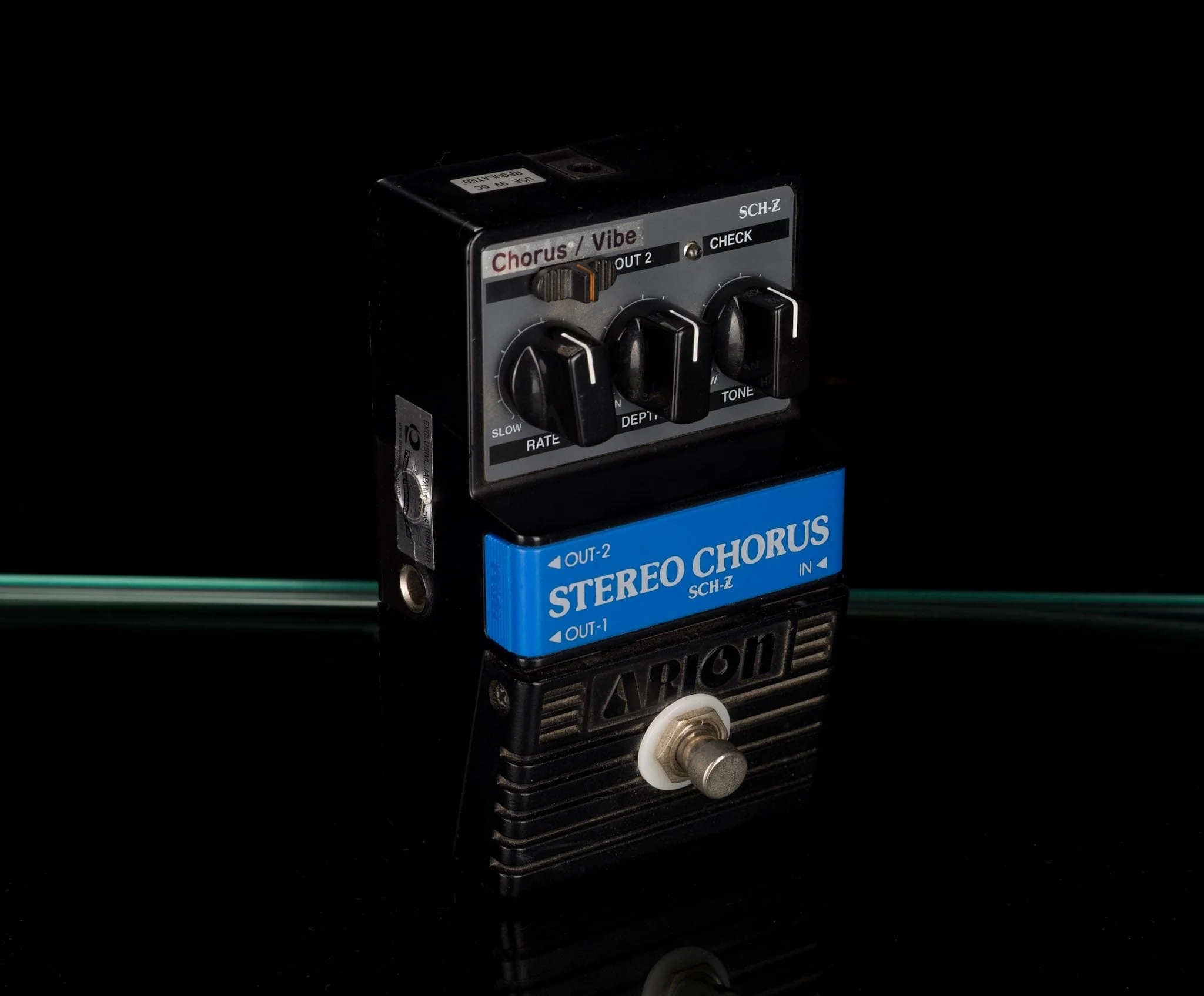 Used Arion SCH-Z EWS Mod Chorus/Vibrato Guitar Effect Pedal - Image 6