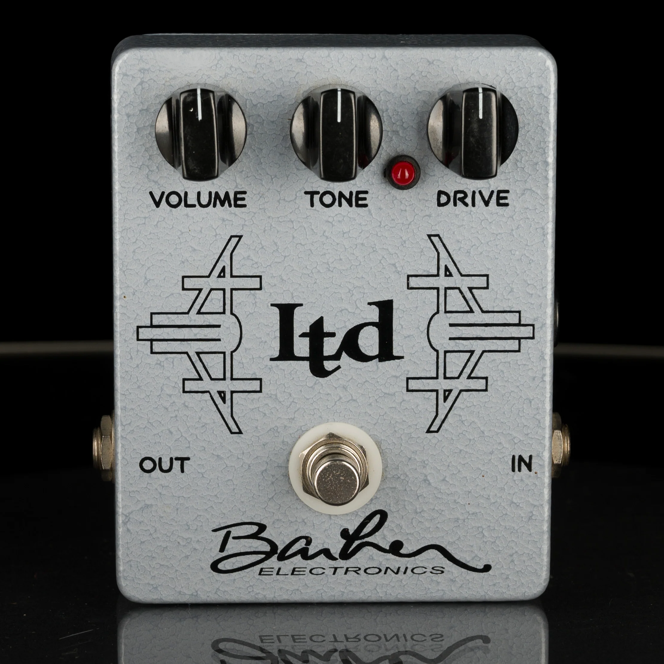 Used Barber LTD Silver Overdrive Pedal With Box - Image 2