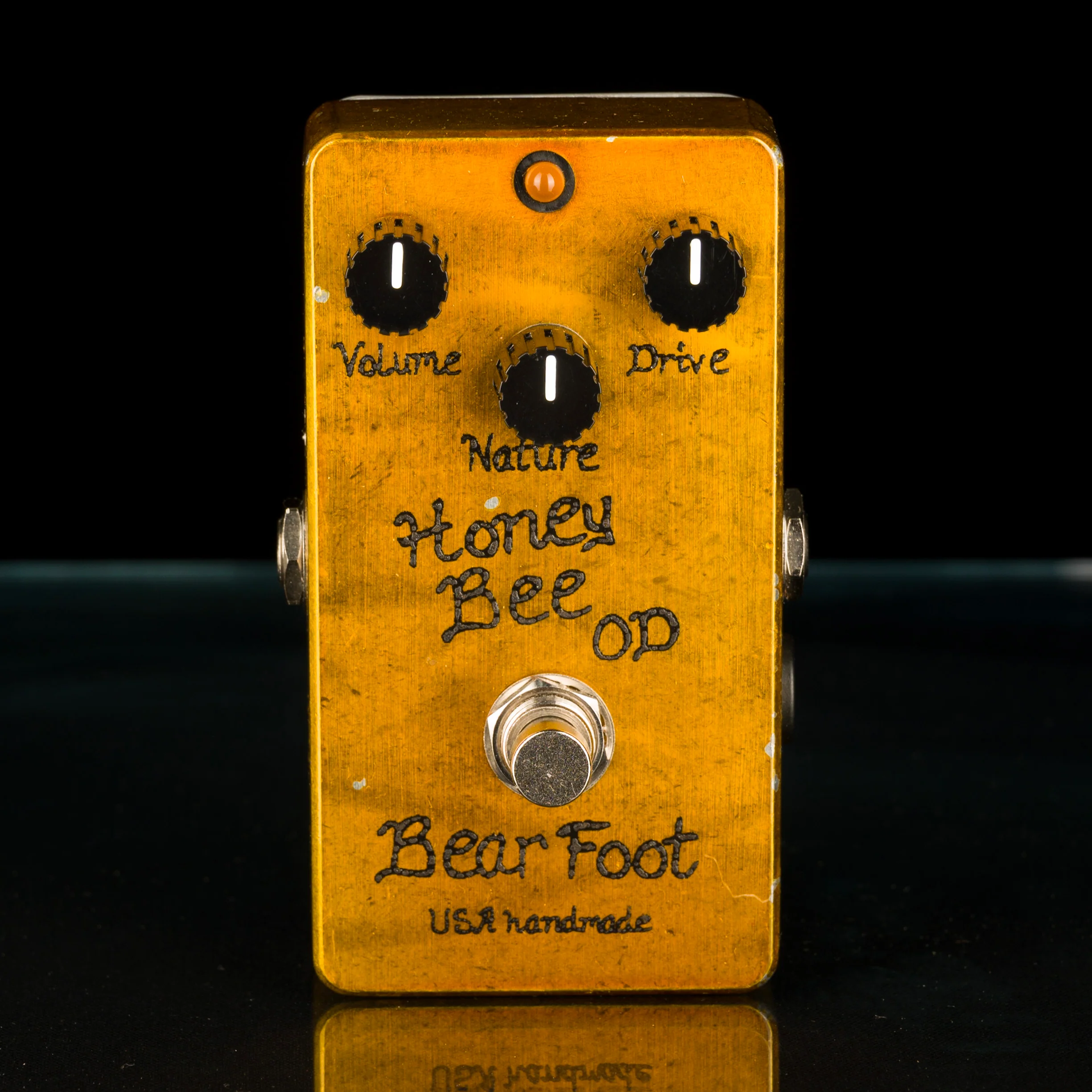Used BearFoot Honey Bee OD Overdrive Pedal With Box - Image 2