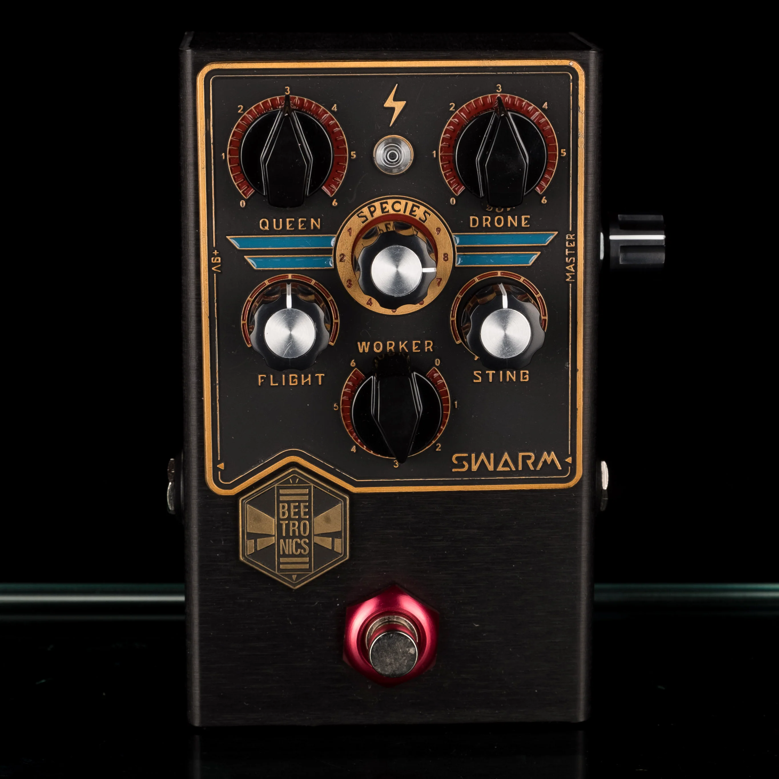 Used BeeTronics Swarm Fuzz Harmonizer Fuzz Pedal With Box - Image 2
