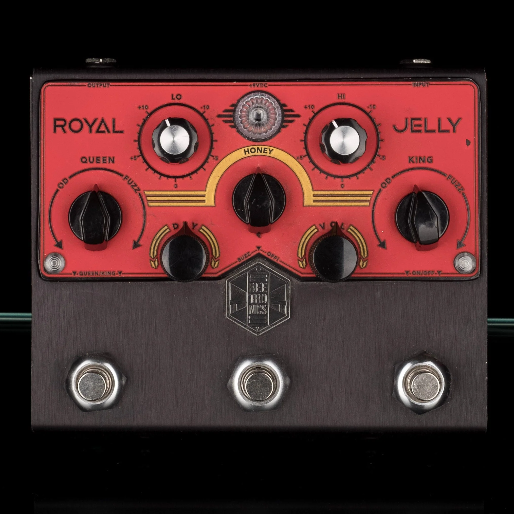 Used BeetronicsFX Royal Jelly Limited Edition Black Anodized Overdrive Fuzz with Box - Image 2