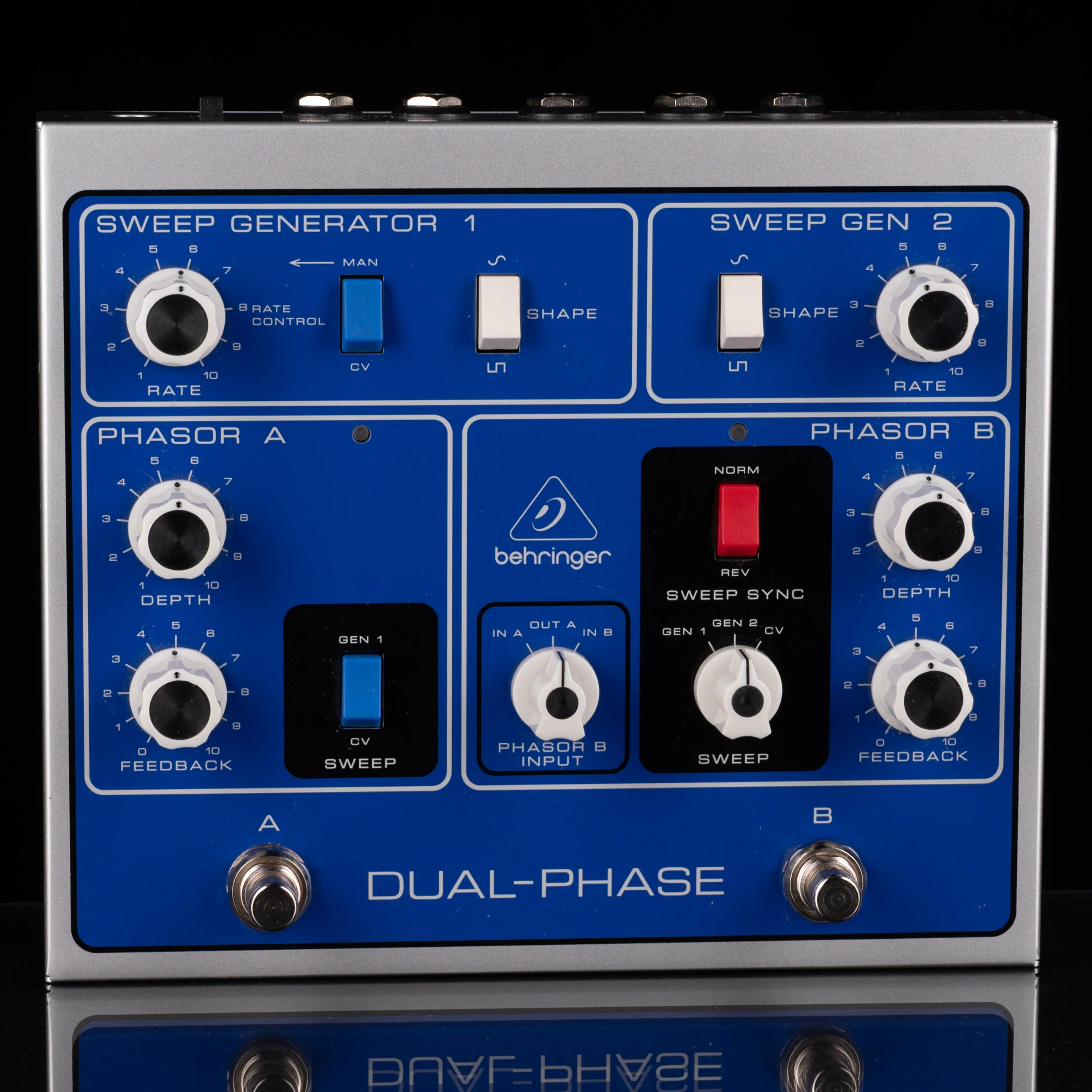 Used Behringer Dual-Phase Phaser Pedal