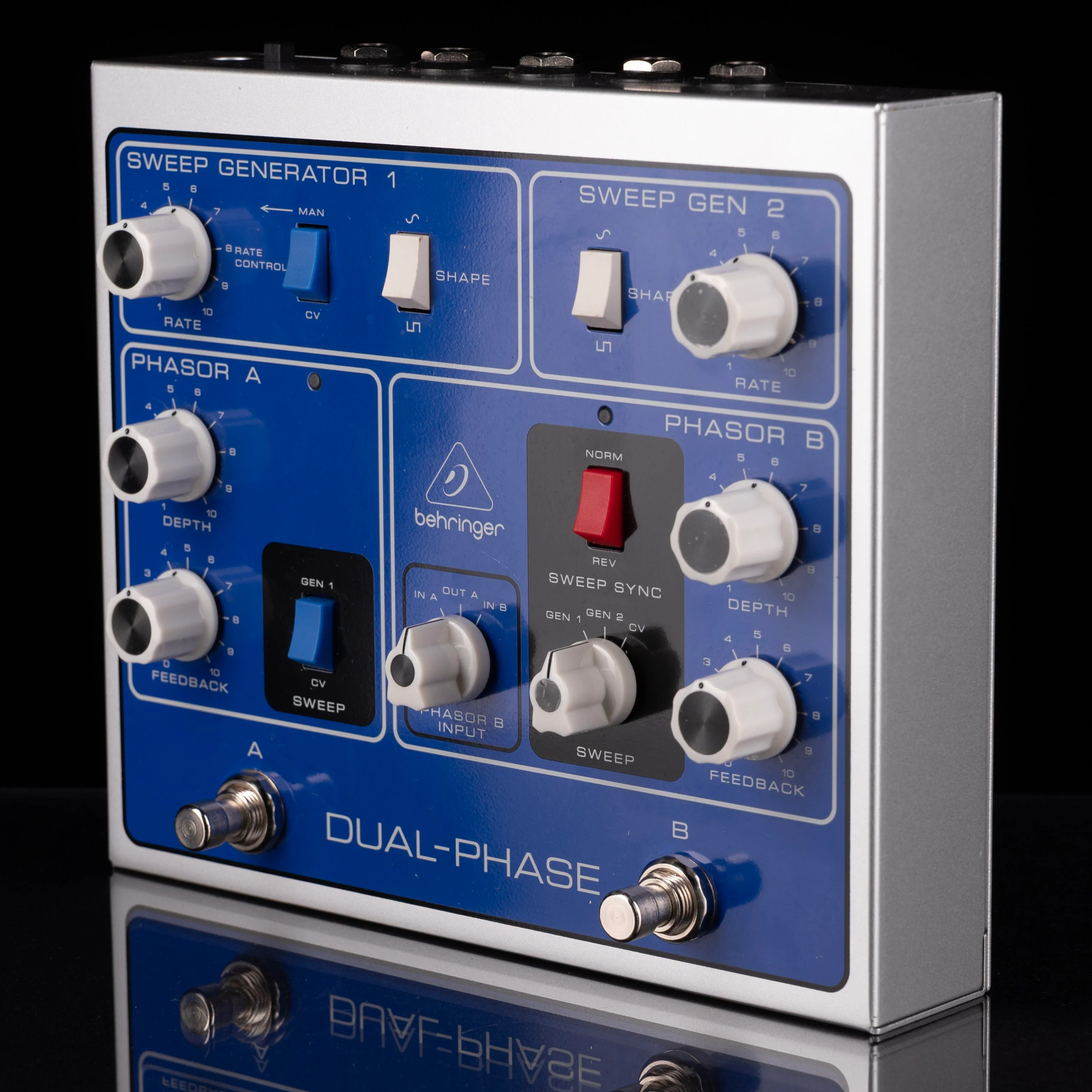 Used Behringer Dual-Phase Phaser Pedal - Image 2