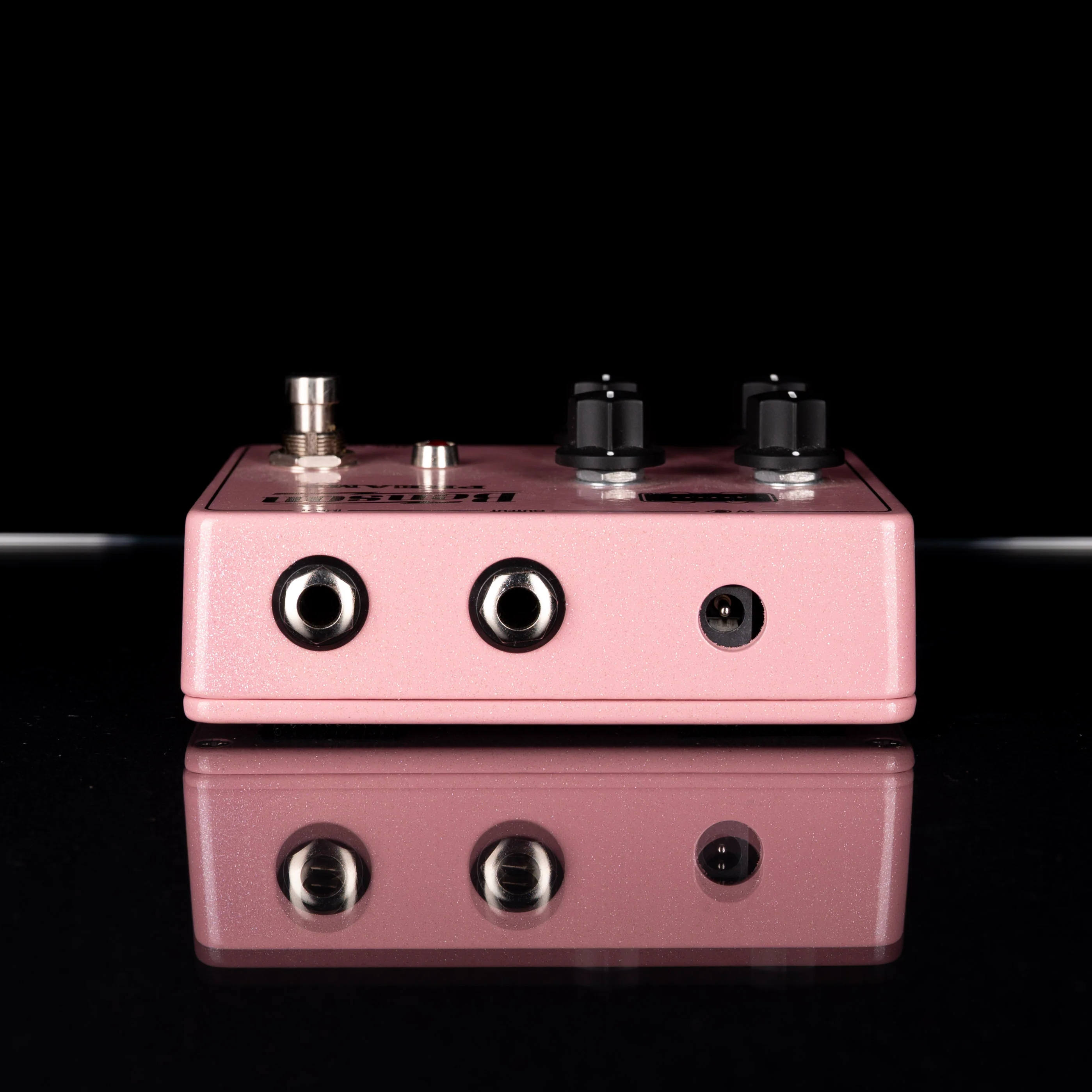 Used Benson Preamp Pedal Pink With Box - Image 4