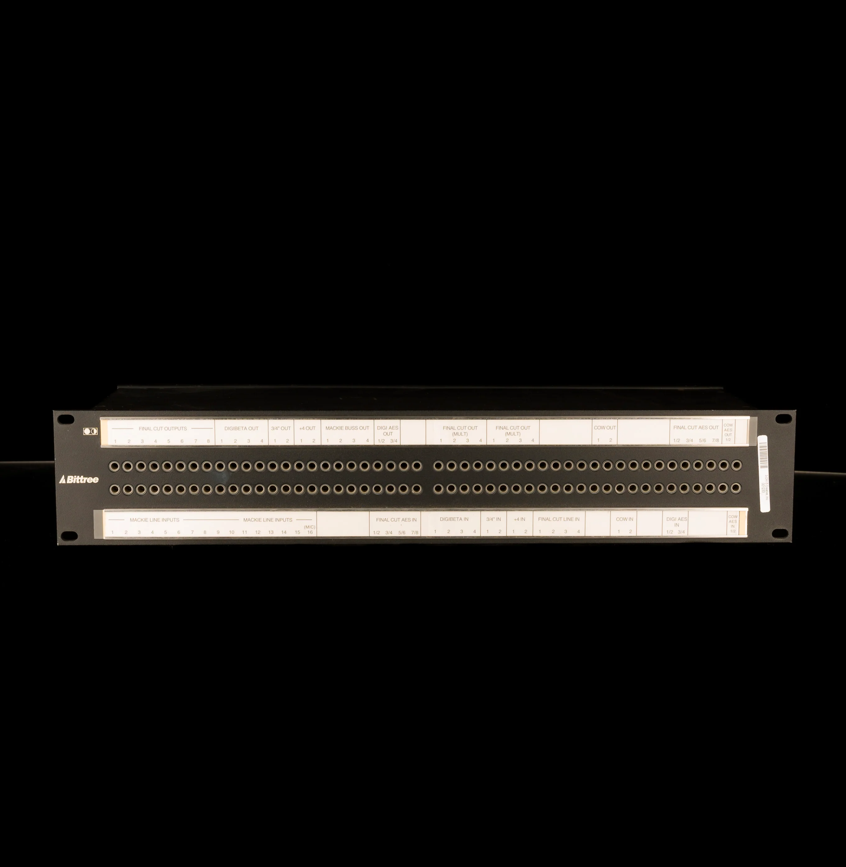 Used Bittree B96DC-HNPIT/E3 Patchbay