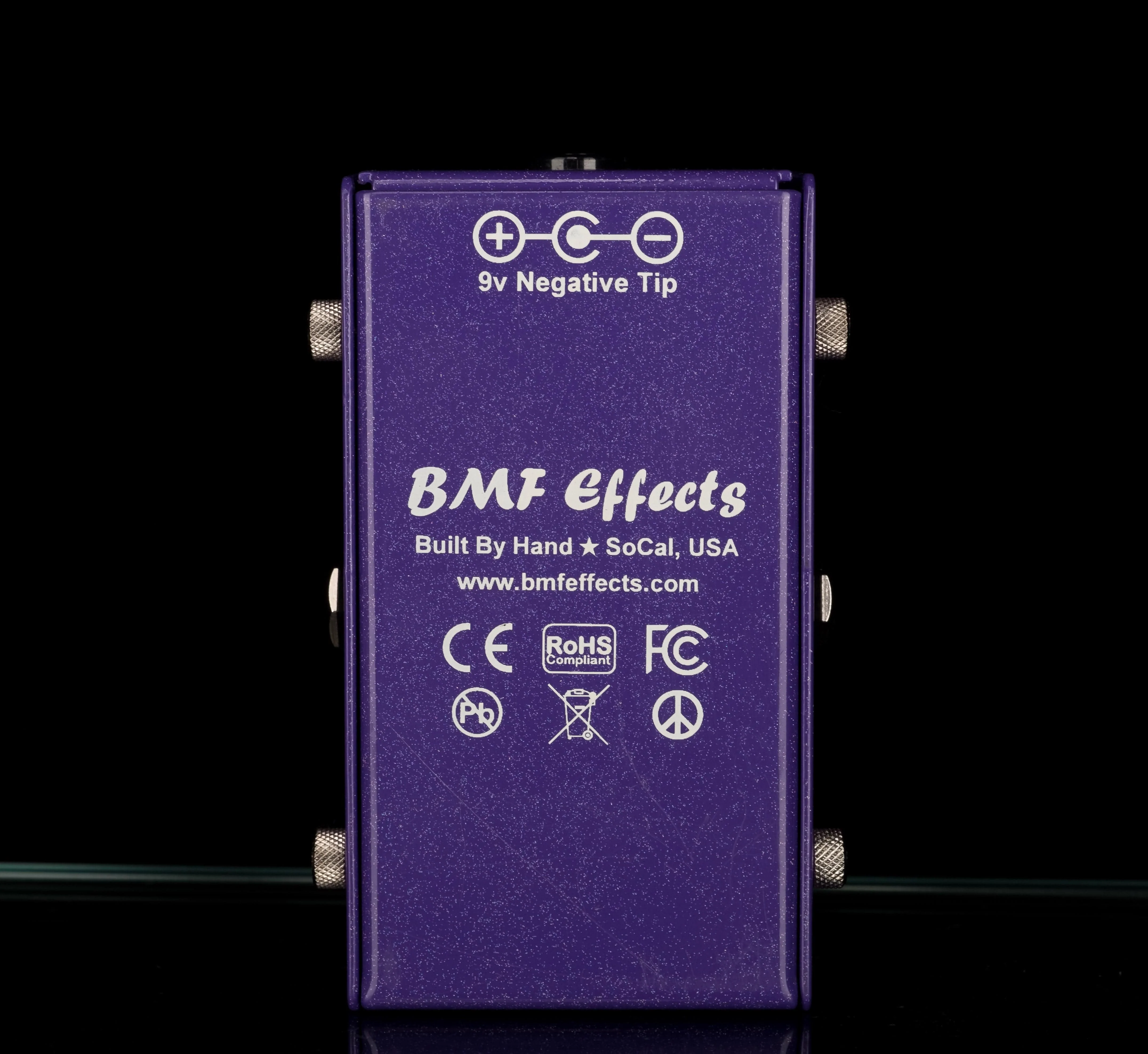 Used BMF Effects Purple Nurple Overdrive Guitar Effect Pedal With Box - Image 3