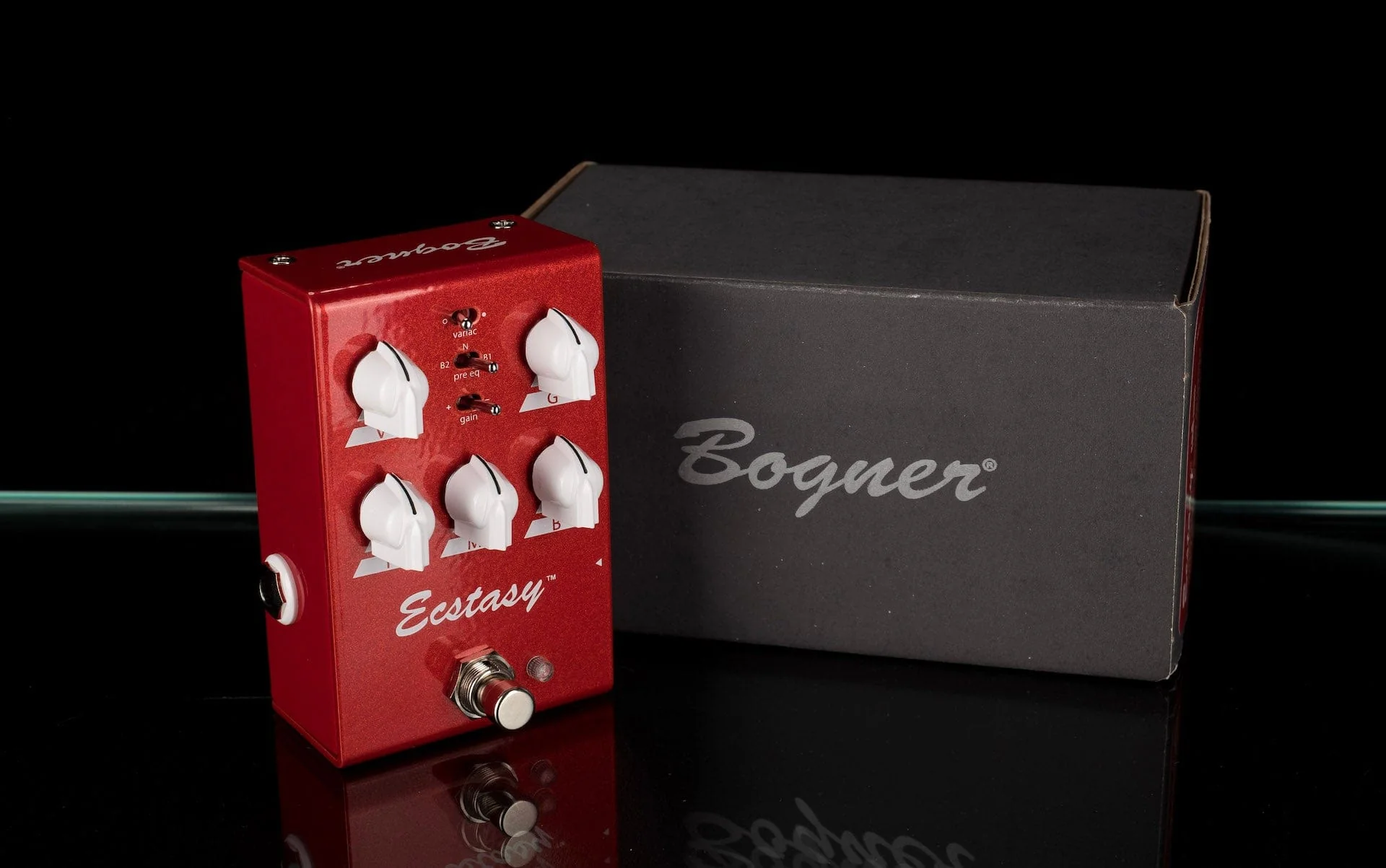 Used Bogner Ecstasy Red Mini Overdrive with Box
