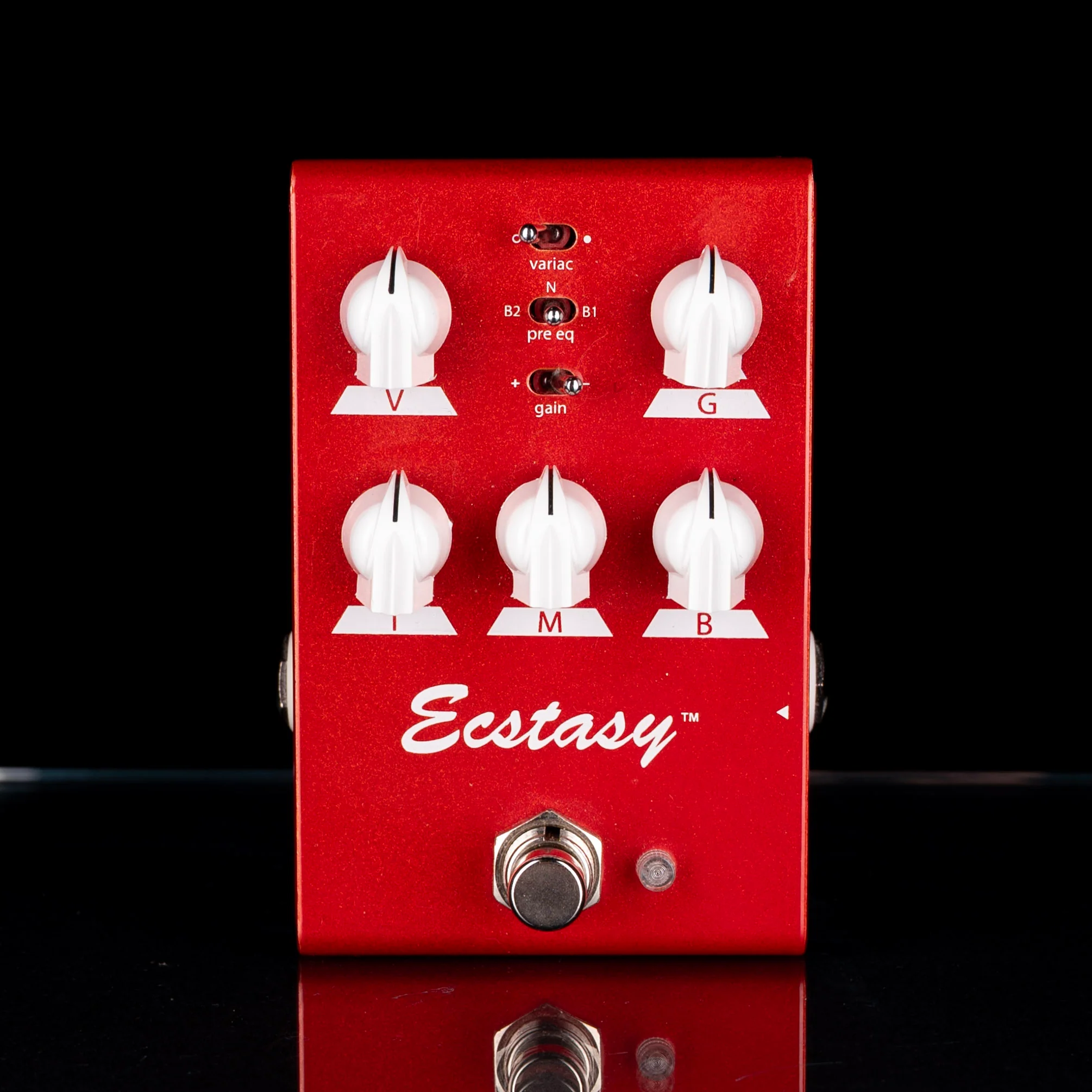 Used Bogner Ecstasy Red Mini Overdrive with Box - 2 - Image 2